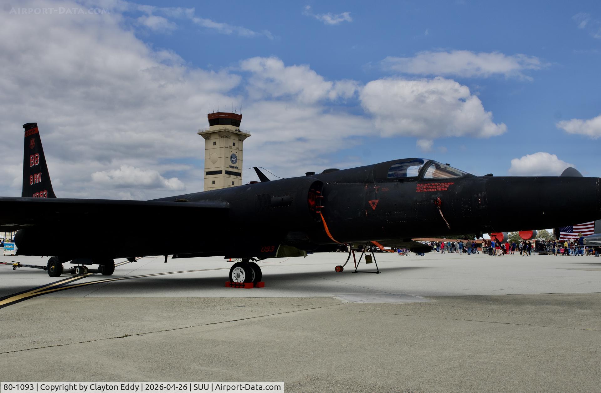 80-1093, 1980 Lockheed U-2S (TR-1A) C/N 093, Wings Over Solano Airhsow Travis AFB in California 2026
