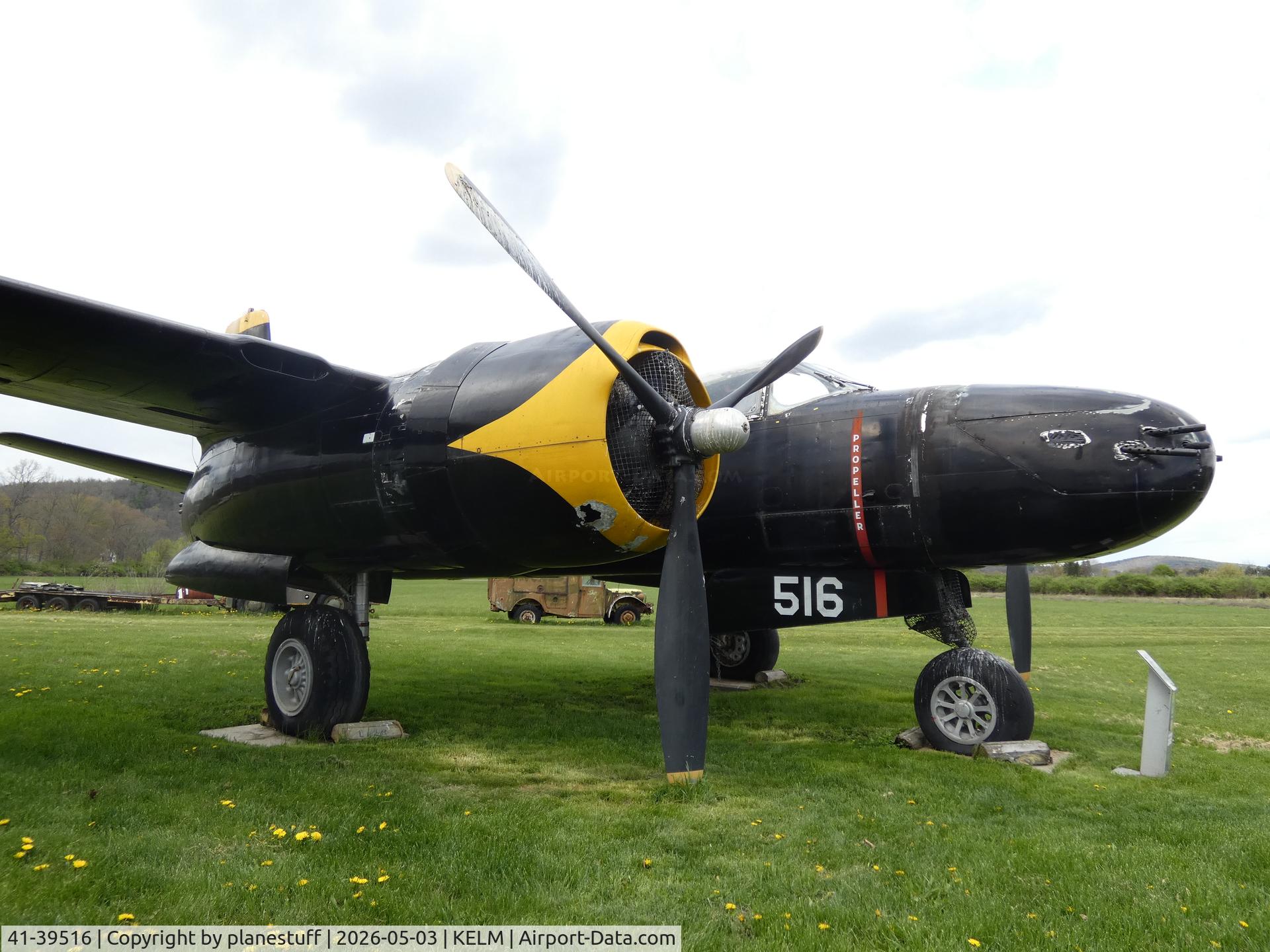 41-39516, 1944 Douglas A-26B Invader C/N 7229, Wings of Eagles Discovery Center