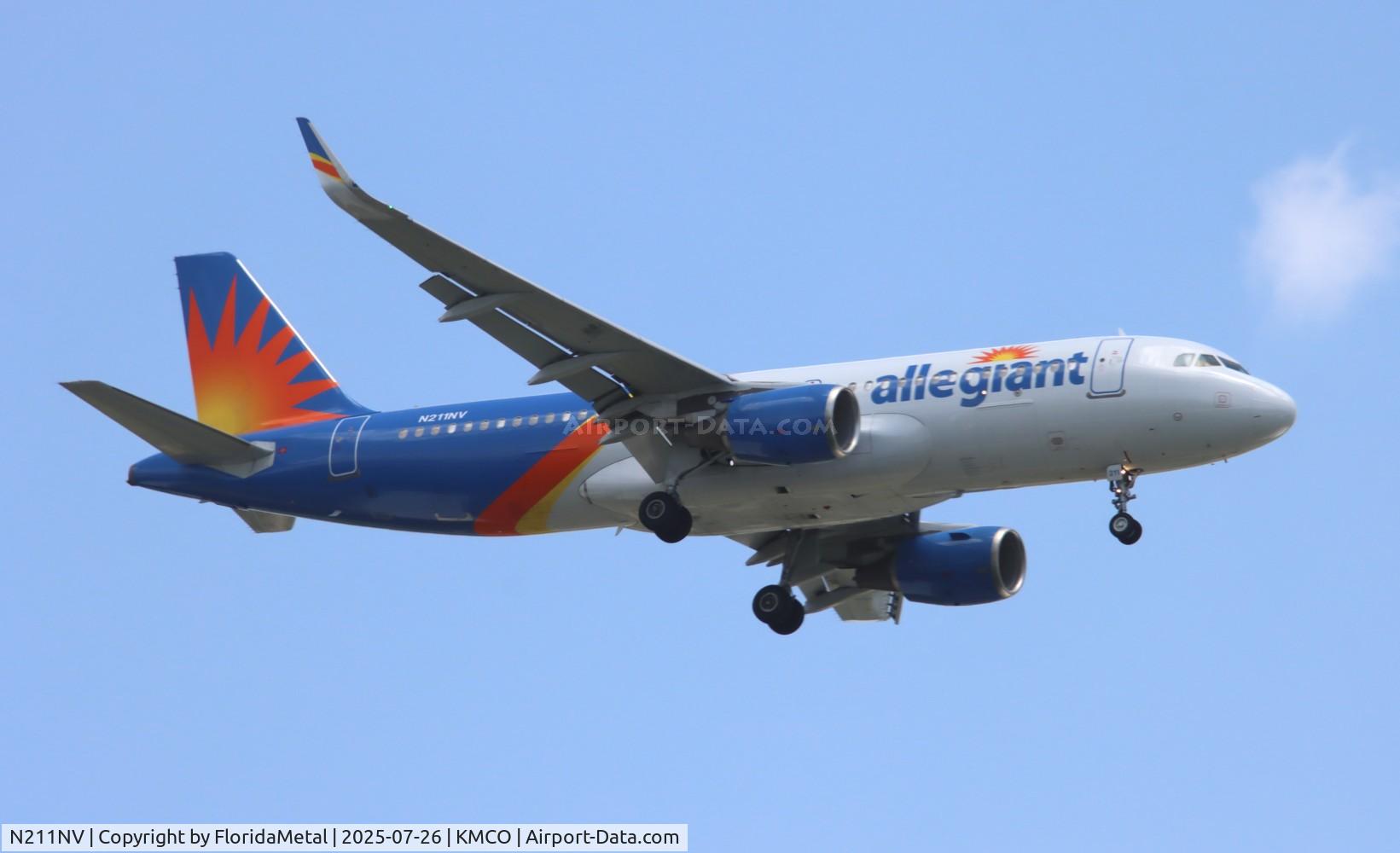 N211NV, 2012 Airbus A320-214 C/N 5442, AAY A320 zx avl-mco
