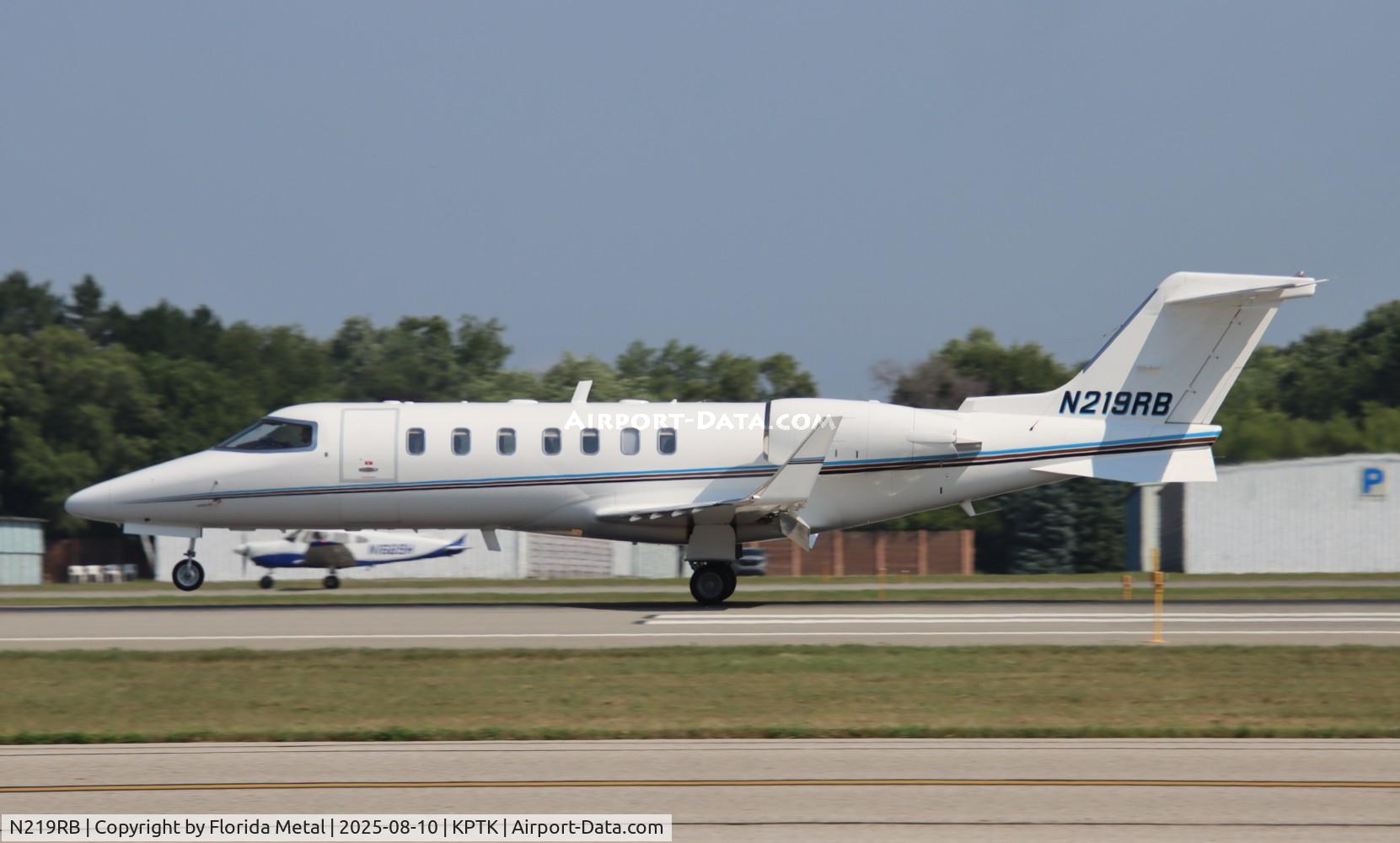 N219RB, 2006 Learjet 45, c/n 2058, Lear 40 zx