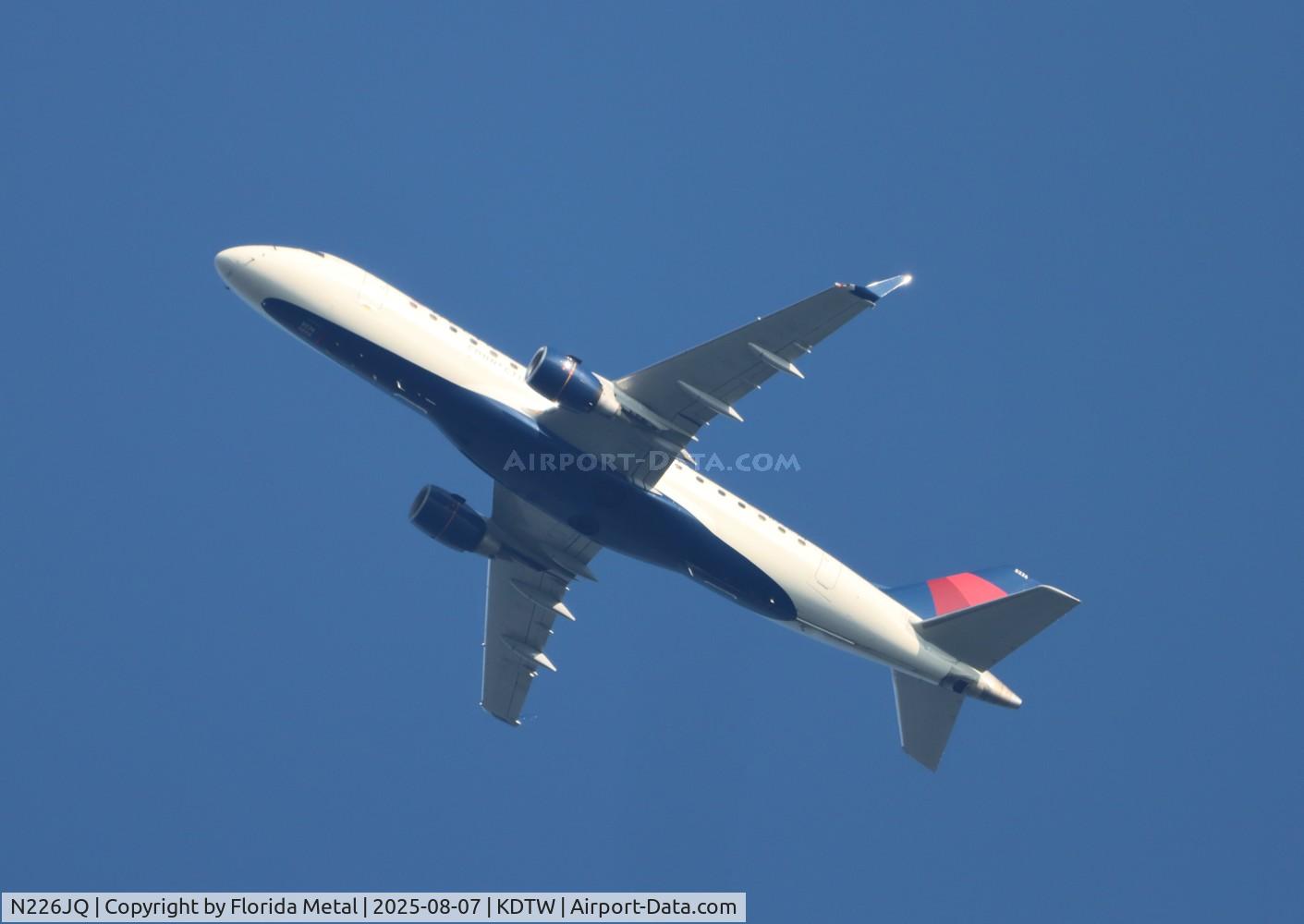 N226JQ, 2008 Embraer E170-200LR, c/n 17000213, RPA/DAL E175 zx lex-dtw