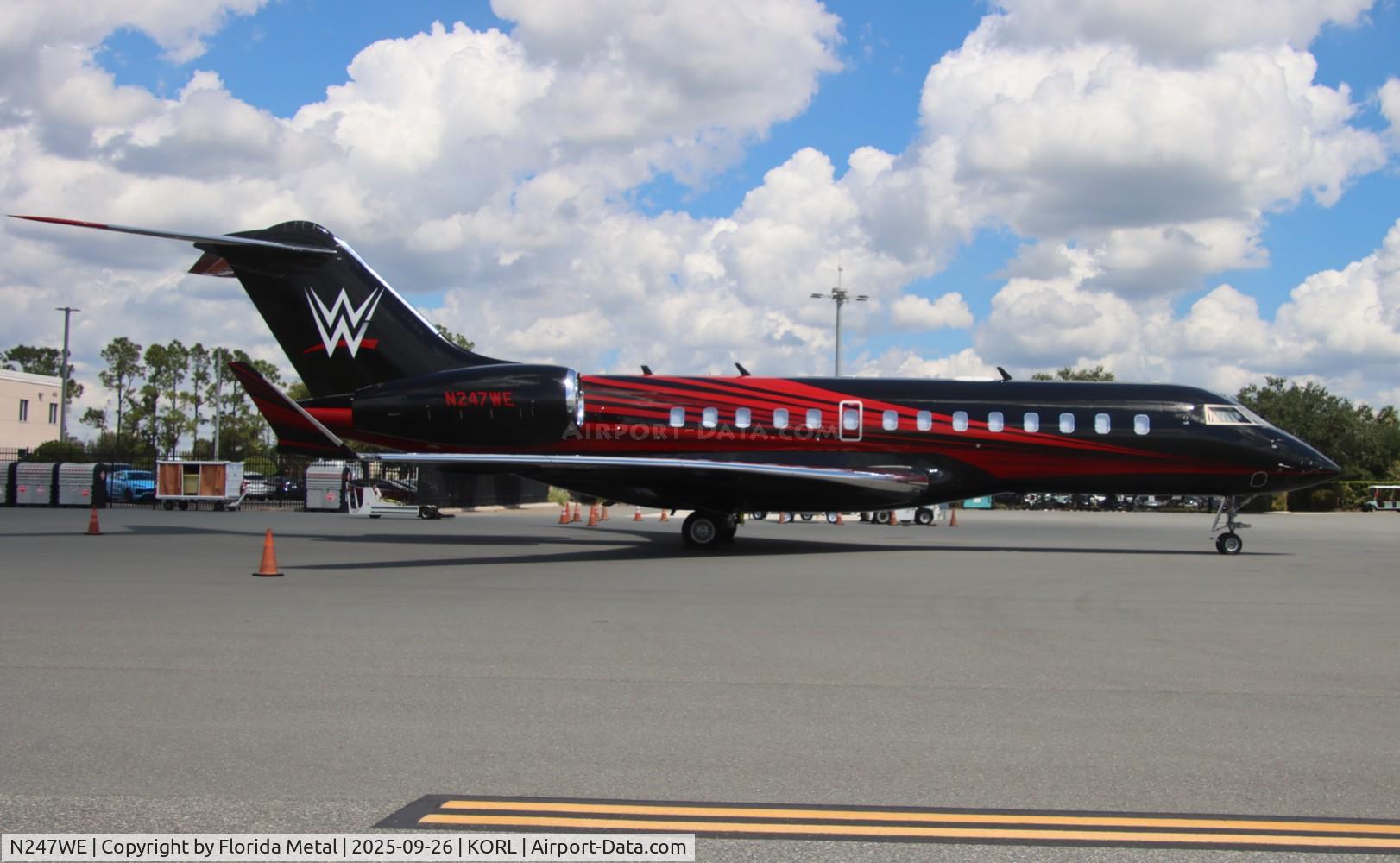 N247WE, 2007 Bombardier BD-700-1A11 Global 5000, c/n 9245, Global 5000