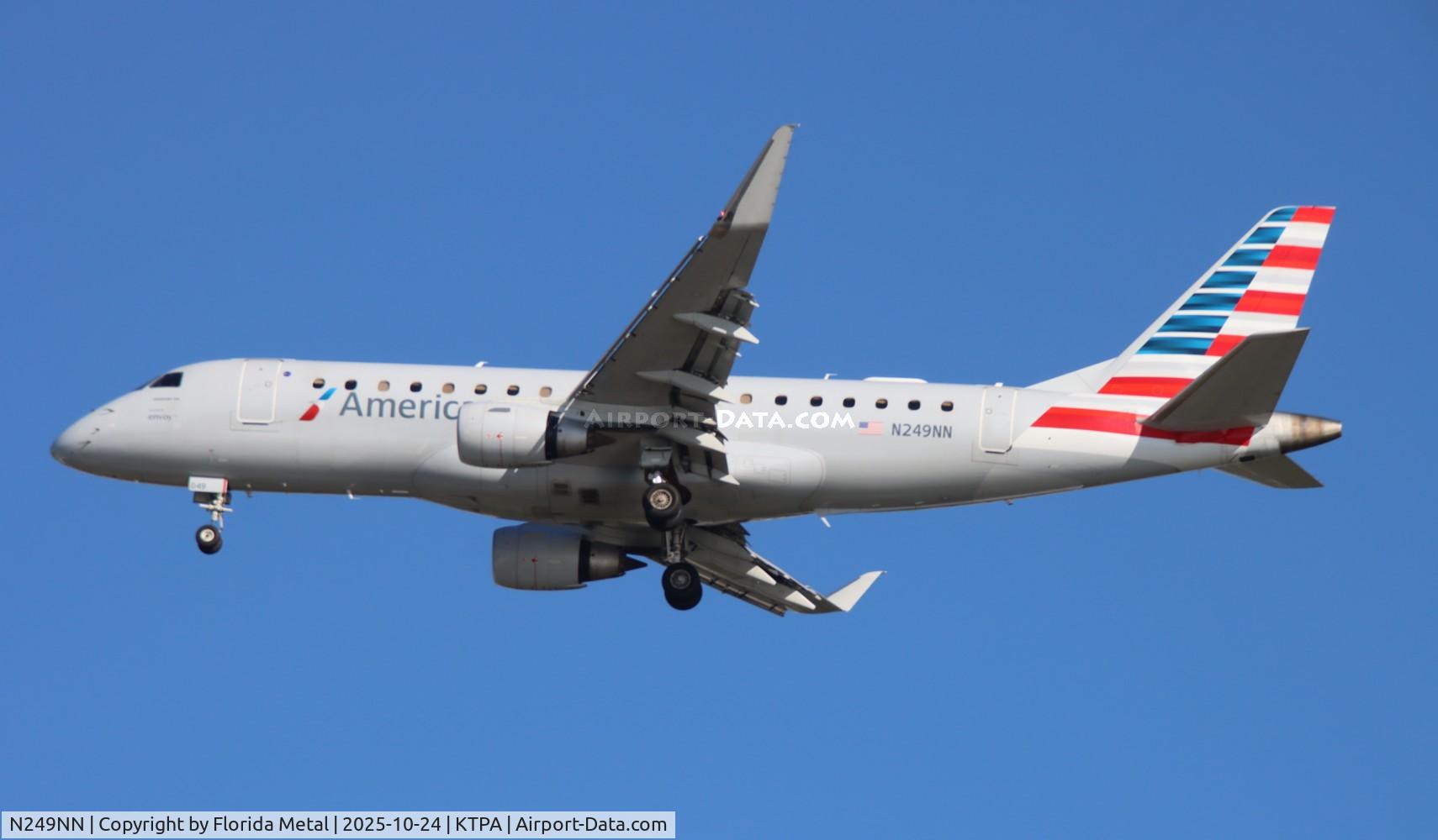 N249NN, 2017 Embraer 175LR (ERJ-170-200LR) C/N 17000634, ENY/AE E175 zx bna-tpa