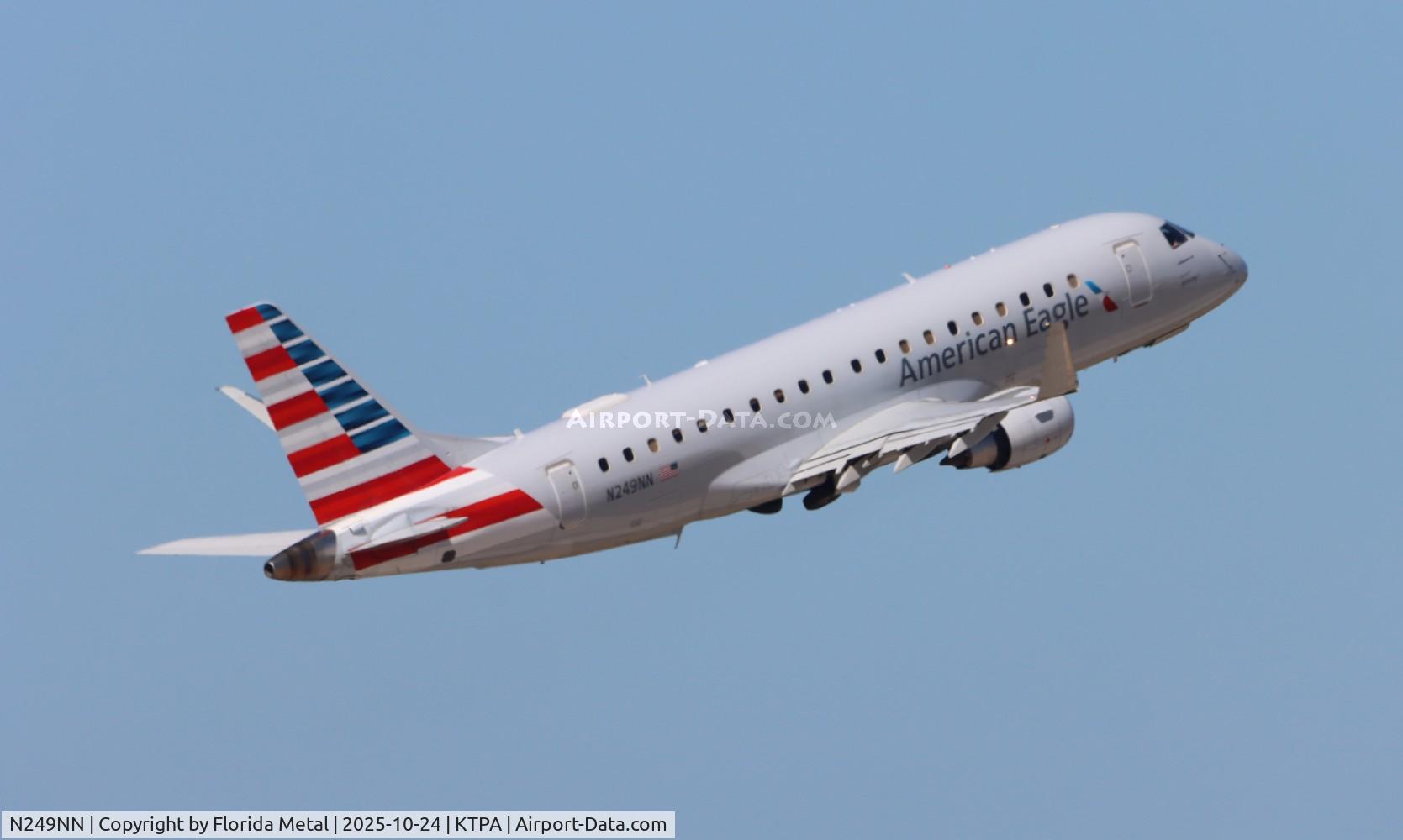N249NN, 2017 Embraer 175LR (ERJ-170-200LR) C/N 17000634, ENY/AE E175 zx tpa-bna
