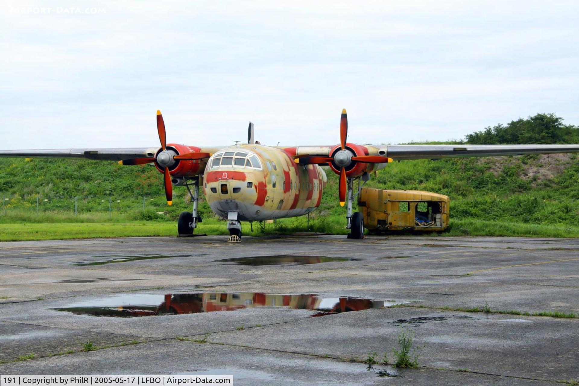 191, Nord N-2501F Noratlas C/N 191, 191 Nord 2501F Noratlas AdL TLS 