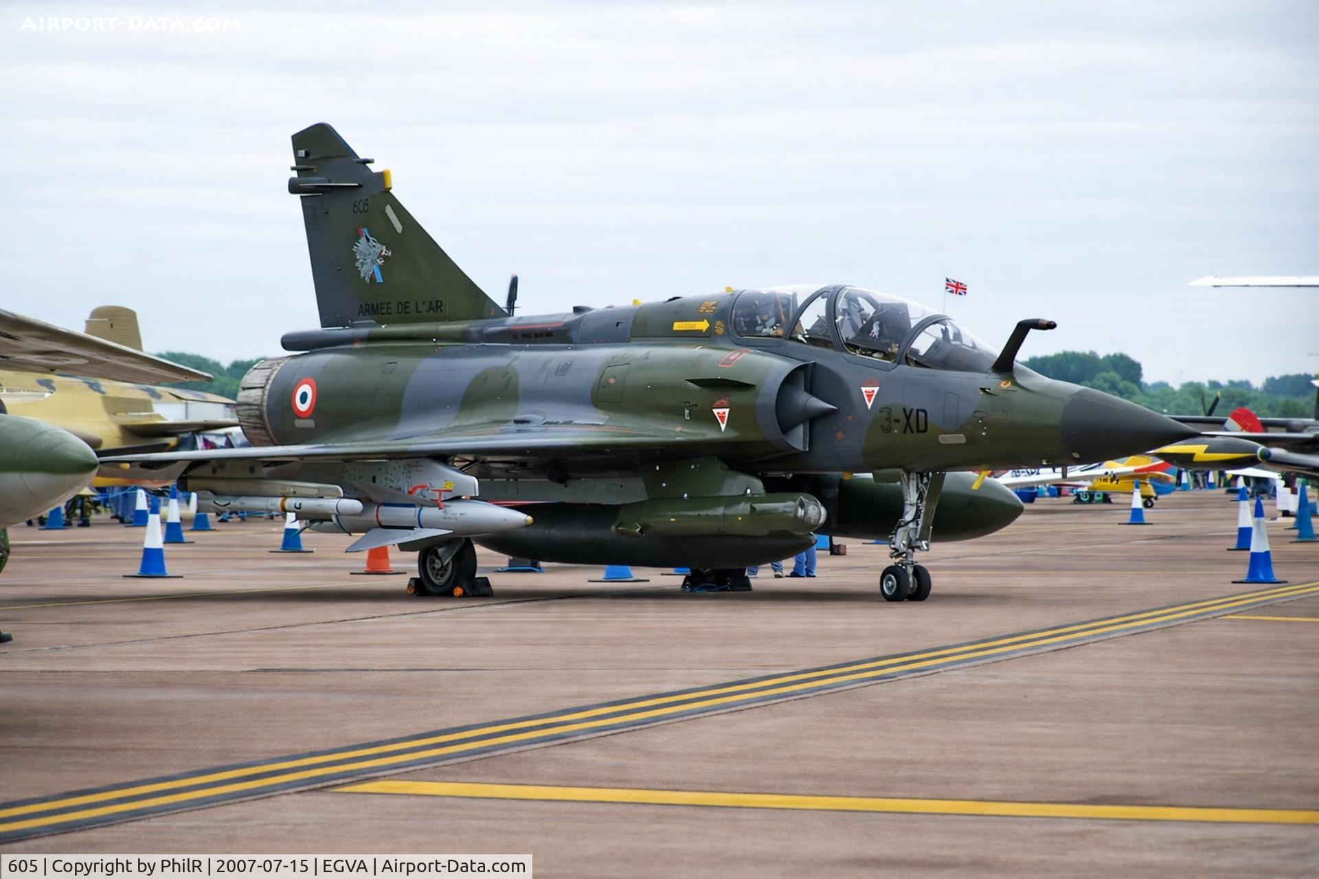 605, Dassault Mirage 2000D C/N 397, 605 X-3D Dassualt Mirage 2000D AdL RIAT 