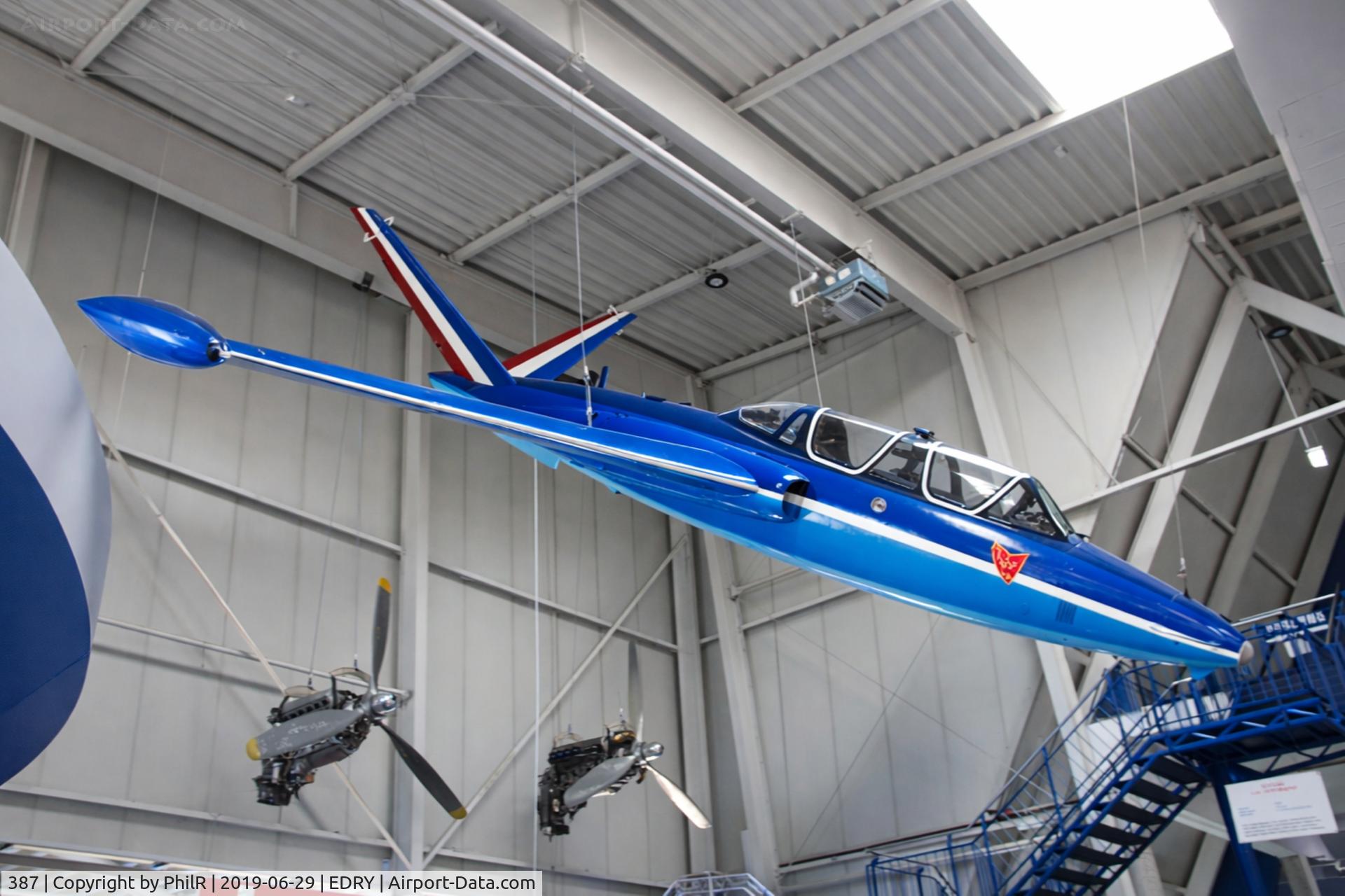 387, Fouga CM-170R Magister C/N 387, 387 Fouga CM-170 Magister R AdL Speyer 