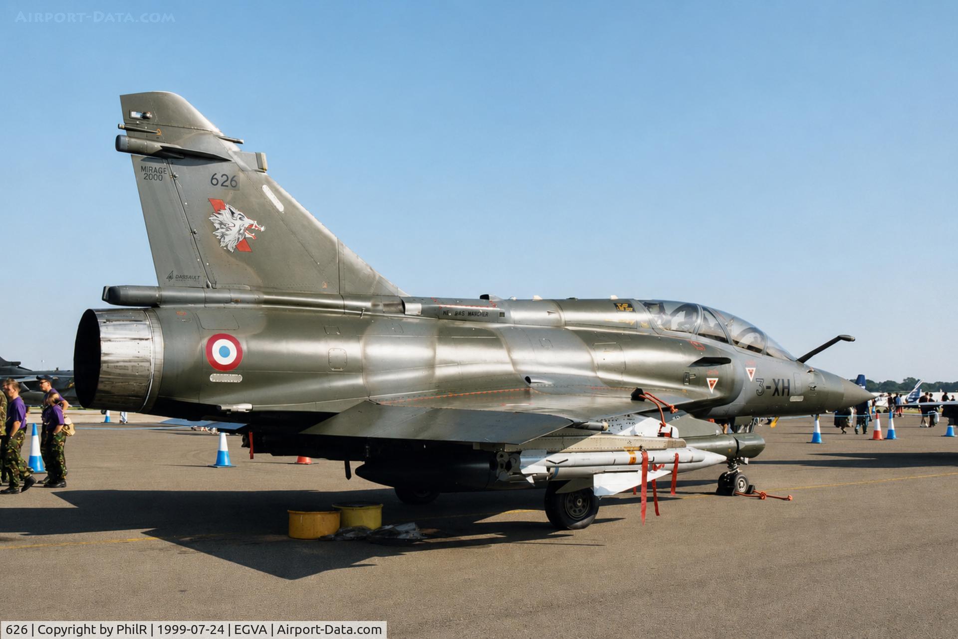 626, Dassault Mirage 2000D C/N 428, 626 Dassault Mirage 2000D AdeL RIAT 