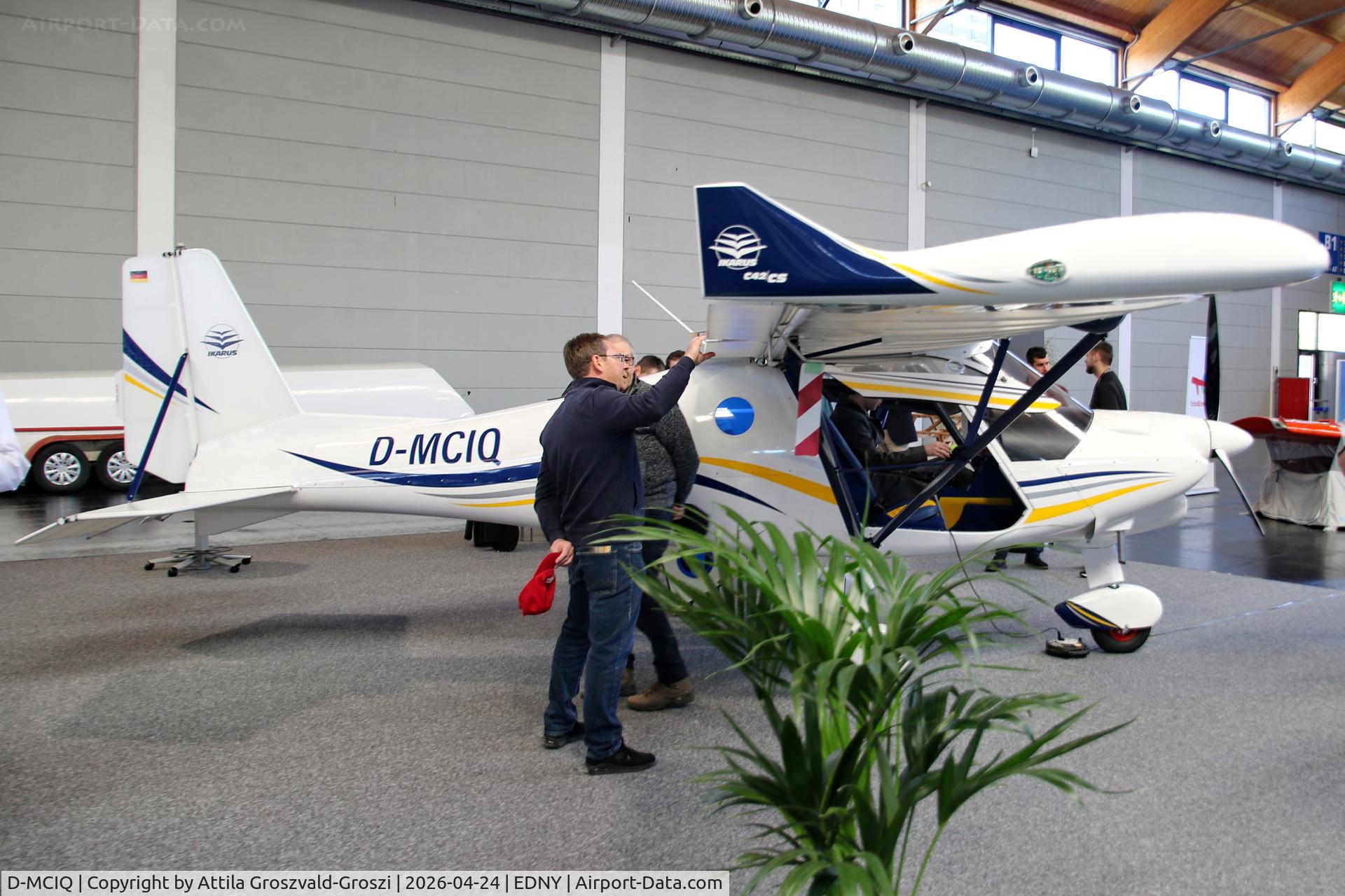 D-MCIQ, Comco Ikarus C-42 CS, EDNY - Bodensee Airport Friedrichshafen, Germany. AERO 2026