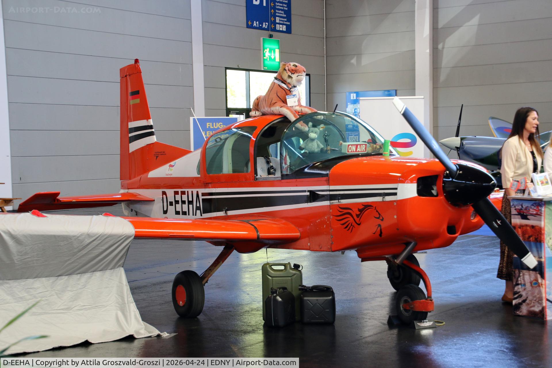 D-EEHA, 1972 Grumman American AA-5 Traveler Traveler C/N 031, EDNY - Bodensee Airport Friedrichshafen, Germany. AERO 2026