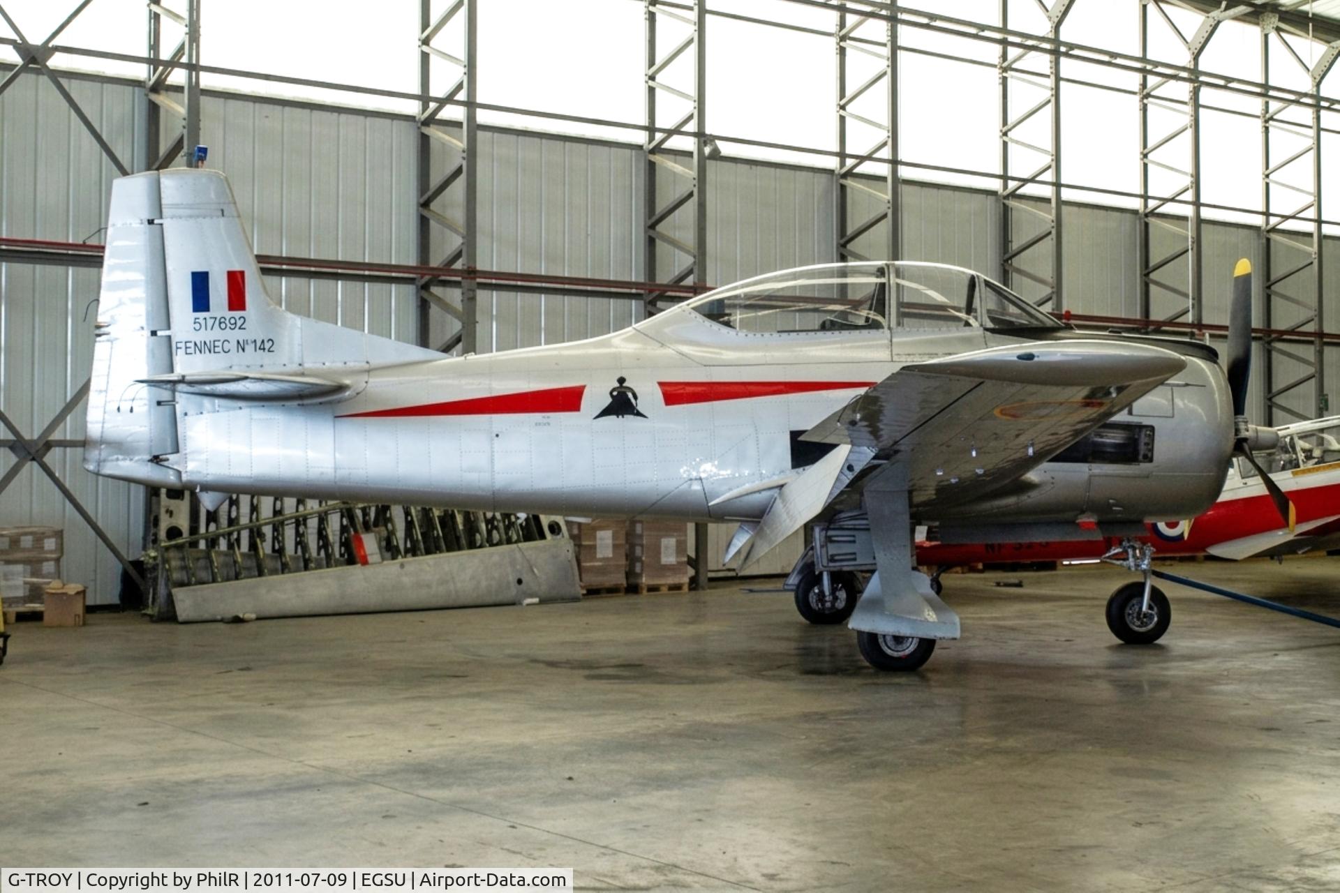 G-TROY, 1951 North American T-28A Trojan C/N 174-545, 517692 (G-TROY) 1951 NA T-28A Fennec AdeL Duxford 

