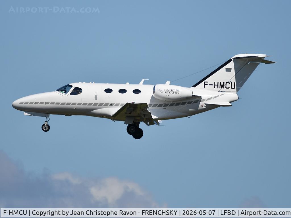 F-HMCU, 2015 Cessna 510 Citation Mustang Citation Mustang C/N 510-0463, Nice (NCE)	Bordeaux (BOD)	OYO11