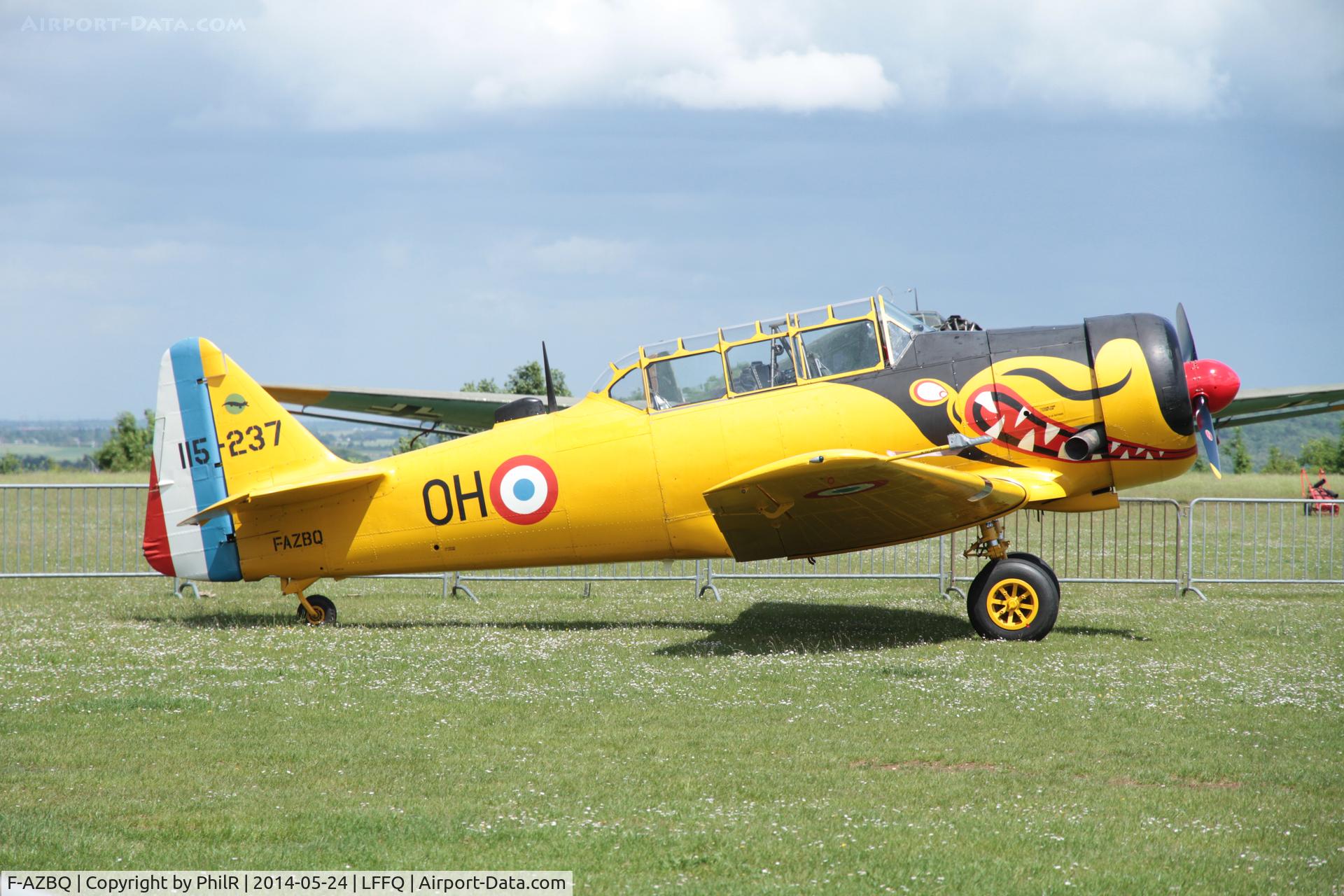 F-AZBQ, North American T-6G Texan, c/n 182-535, F-AZBQ 1951 North American T-6G Texan Amicale Jean Baptiste Salis Cerny 