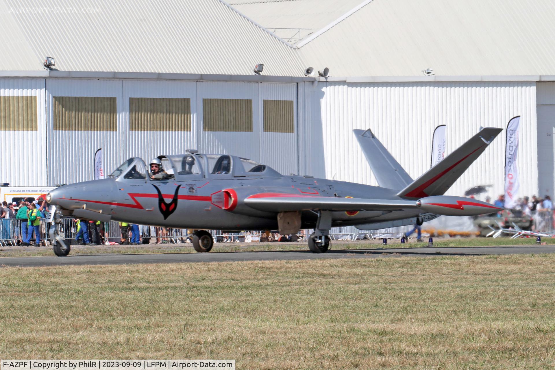 F-AZPF, Fouga CM-175 Zephyr C/N 28, F-AZPF '28' Fouga CM-175 Zéphyr French Navy Air Legend Melun-Villaroche 