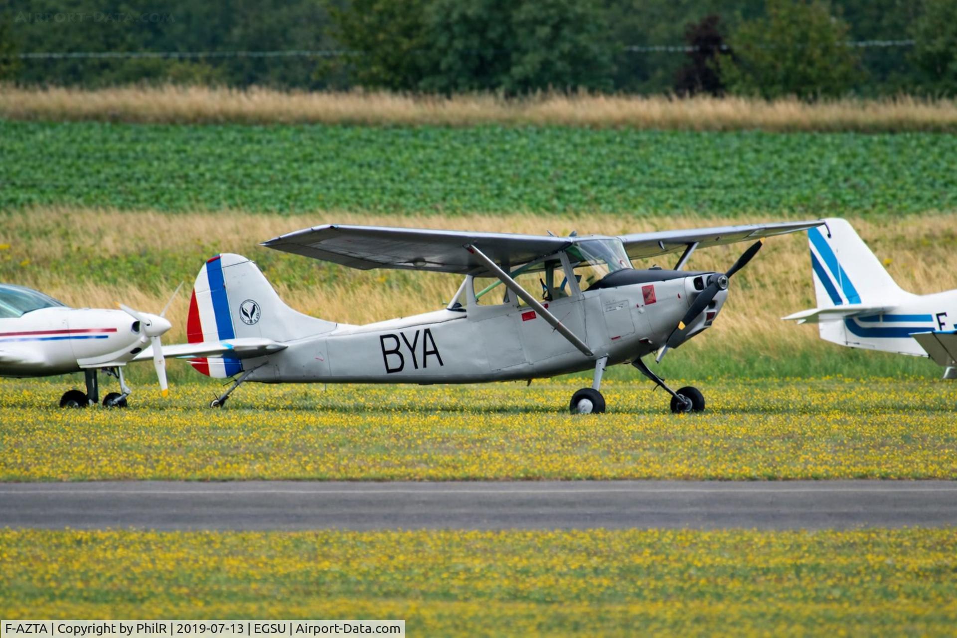 F-AZTA, 1957 Cessna O-1A Bird Dog, c/n 24545, F-AZTA Cessna L-19E Bird Dog AdeT Duxford 