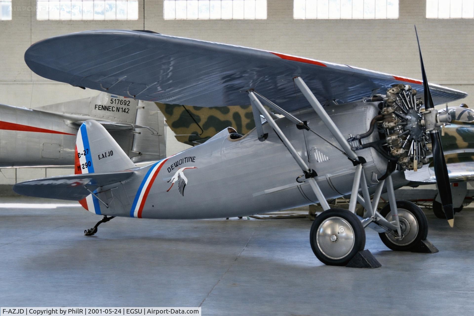 F-AZJD, 1957 Cessna O-1A Bird Dog, c/n 24545, F-AZJD Dewoitine D.27-SA AdeL Duxford 
