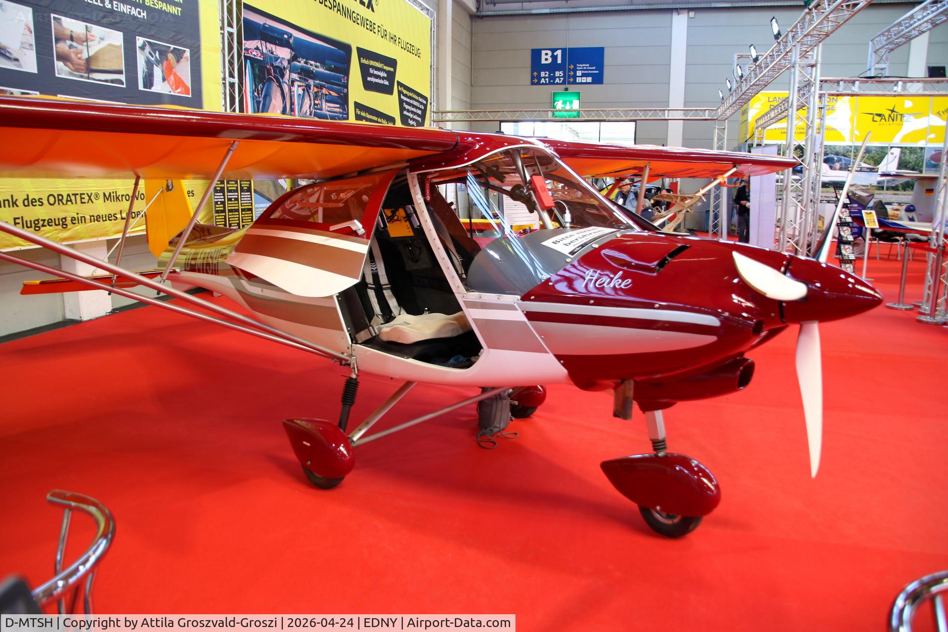 D-MTSH, 2004 Comco Ikarus C42B C/N 0404-6601, EDNY - Bodensee Airport Friedrichshafen, Germany. AERO 2026