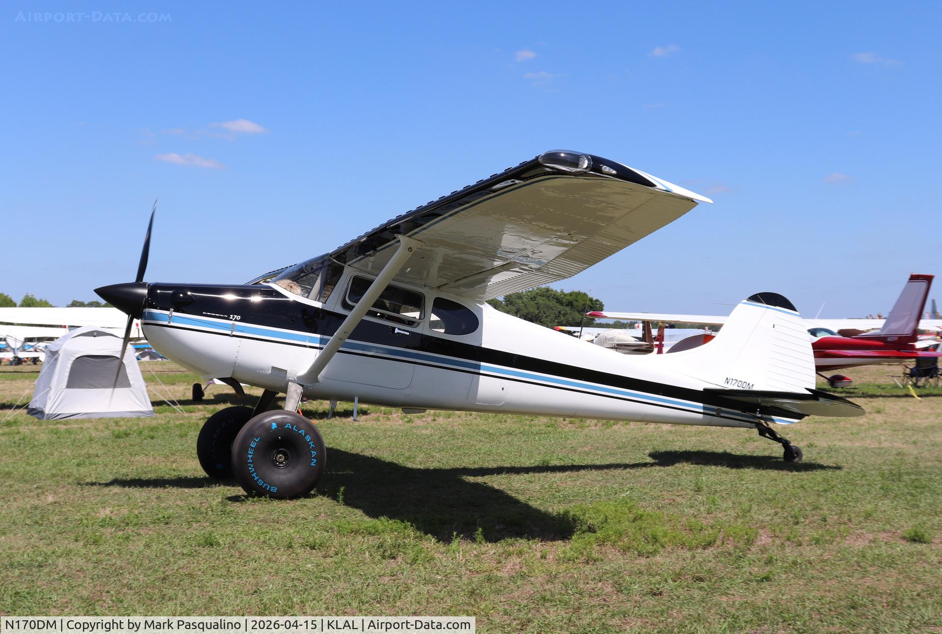 N170DM, 1951 Cessna 170A, c/n 20055, Cessna 170A