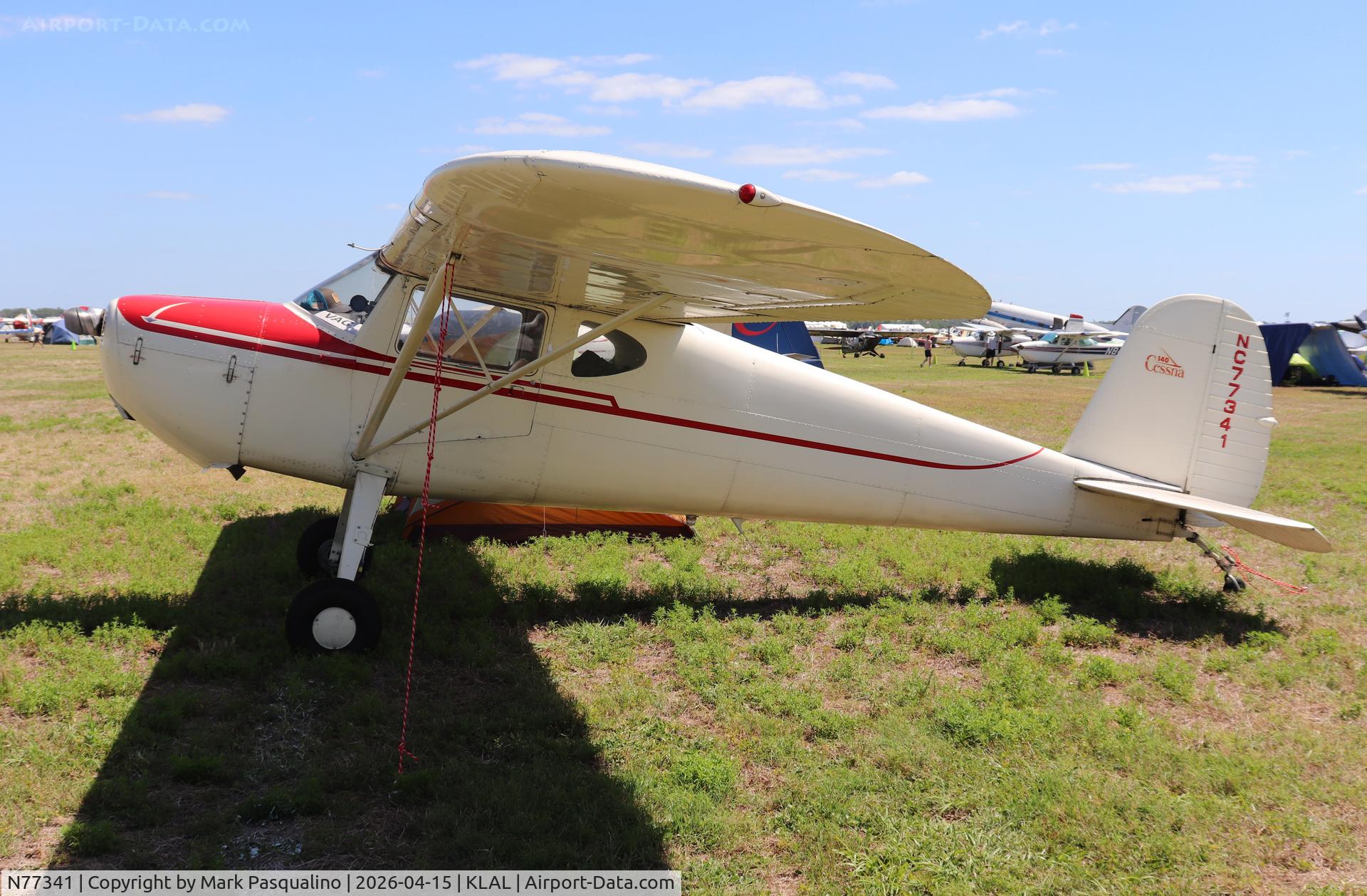 N77341, 1946 Cessna 140, c/n 11782, Cessna 140
