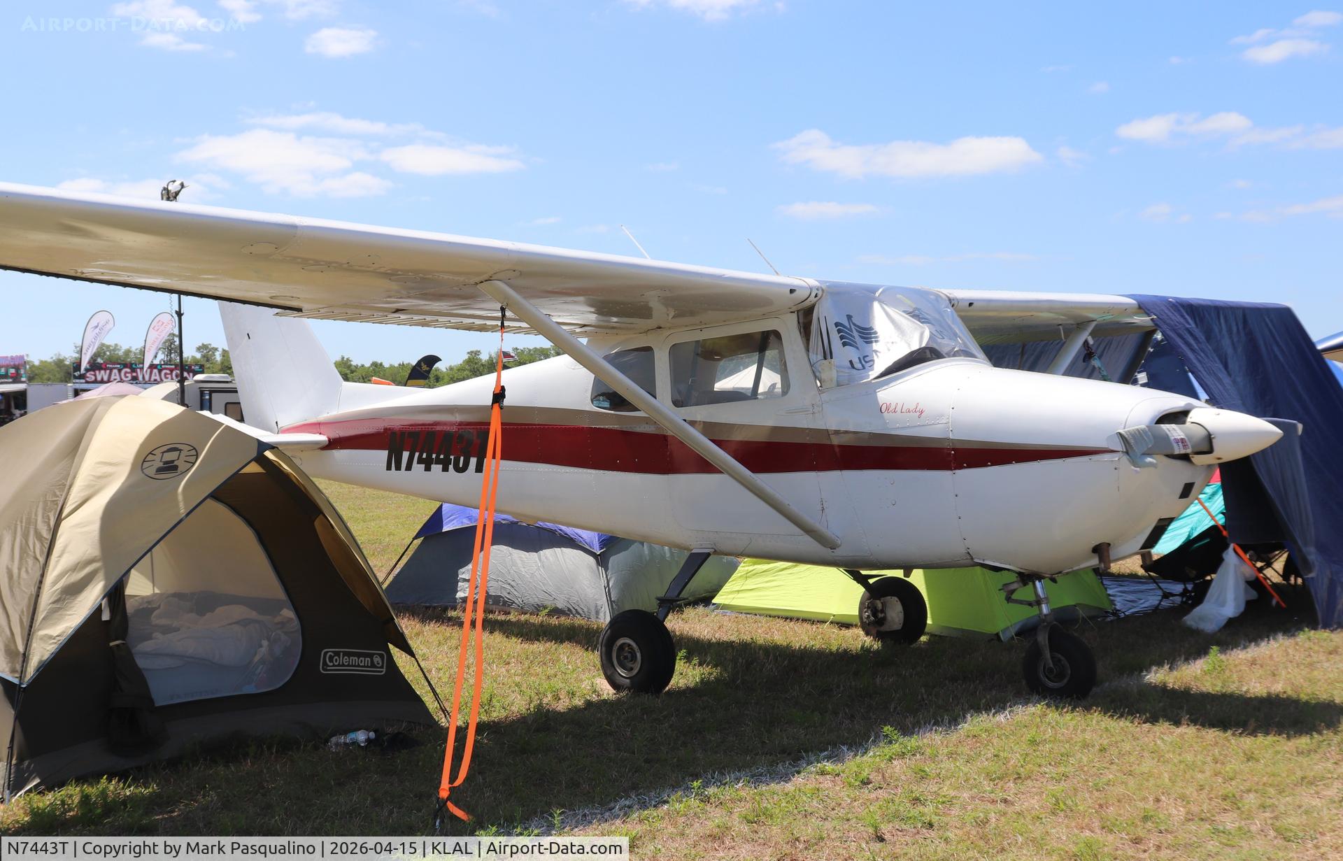 N7443T, 1959 Cessna 172A, c/n 47043, Cessna 172A