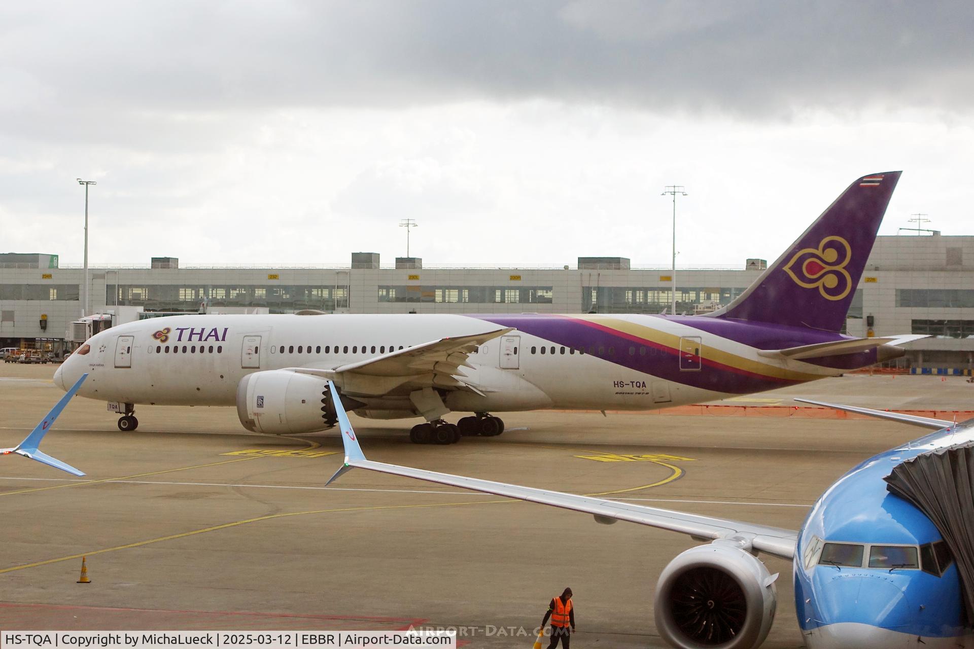 HS-TQA, 2014 Boeing 787-8 Dreamliner, c/n 35315, At Brussels Zaventem