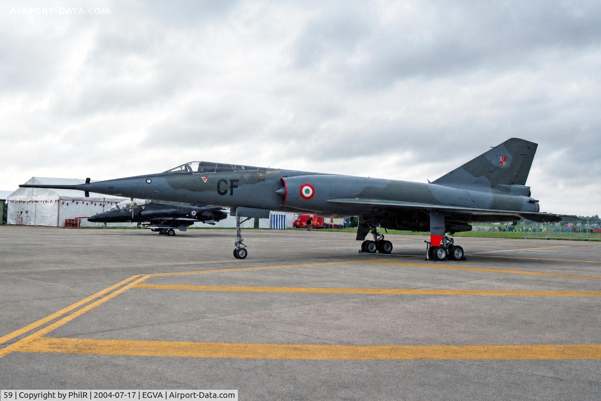 59, Dassault Mystere IVA, c/n 59, L59 CF Dassault Mirage IVP AdL RIAT
