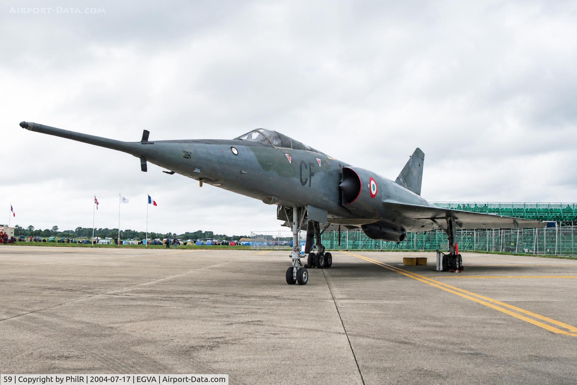 59, Dassault Mystere IVA, c/n 59, L59 CF Dassault Mirage IVP AdL RIAT
