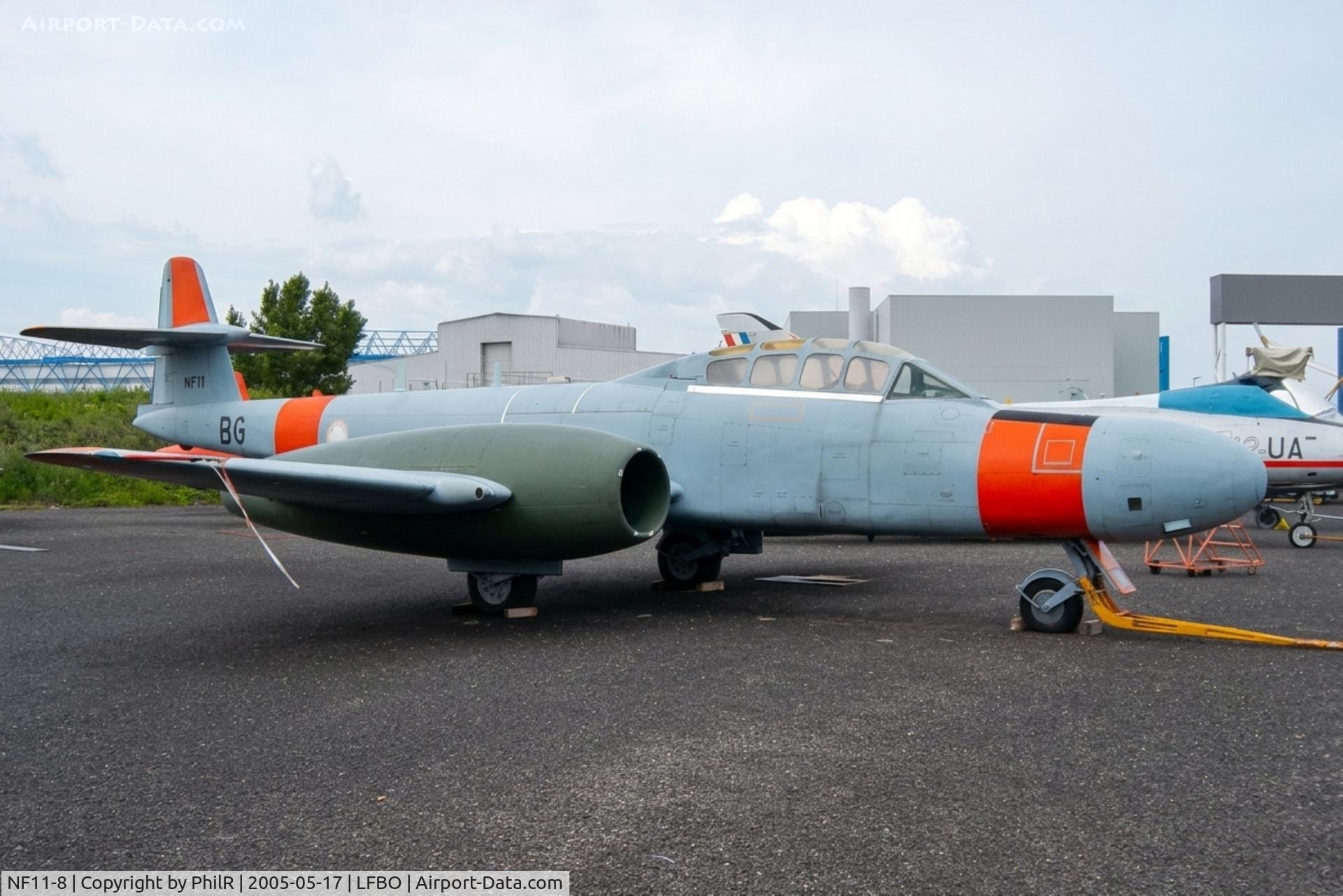 NF11-8, Gloster Meteor, c/n 8, NF-11 BG Gloster Meteor NF11 AdL TLS 