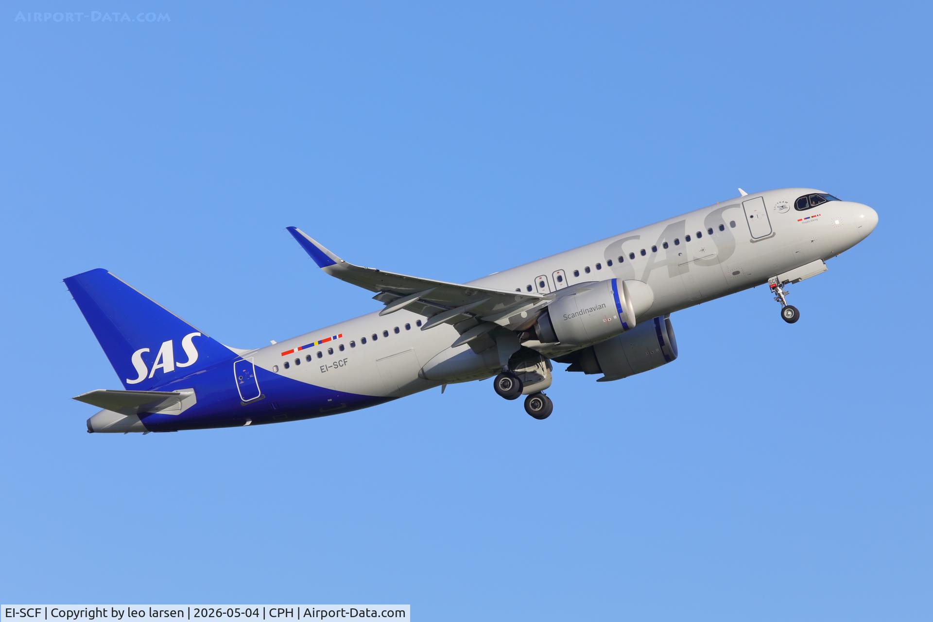 EI-SCF, 2025 Airbus A320-251N, c/n 12528, Copenhagen 4.5.2026