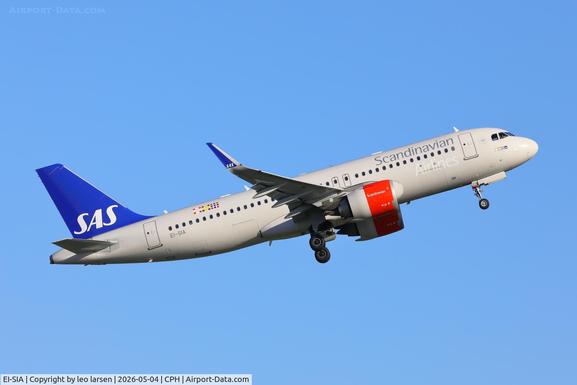 EI-SIA, 2017 Airbus A320-251N, c/n 7897, Copenhagen 4.5.2026