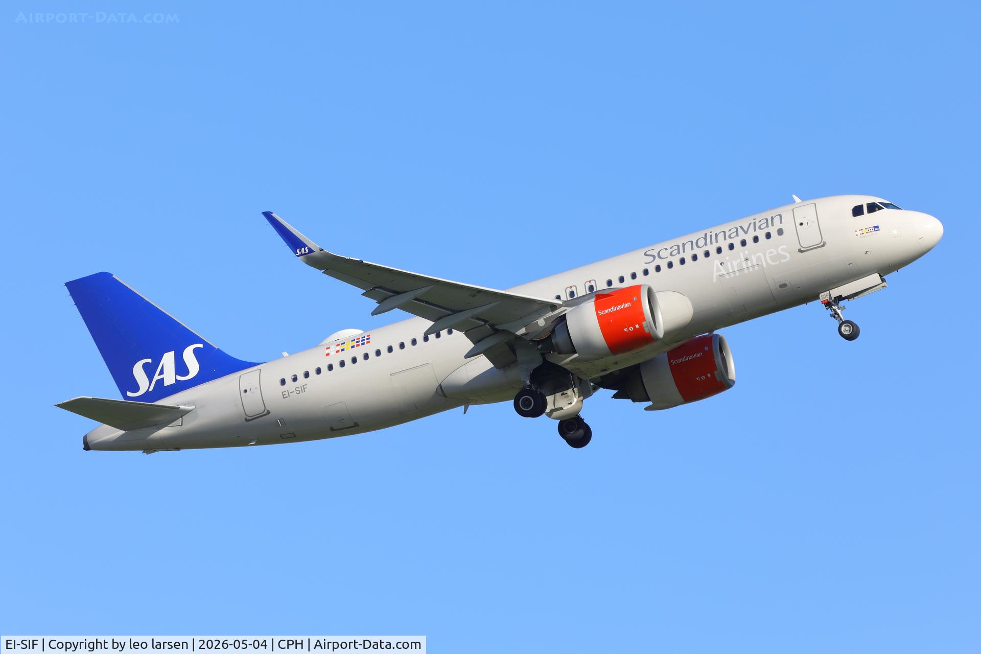 EI-SIF, 2018 Airbus A320-251N, c/n 8109, Copenhagen 4.5.2026