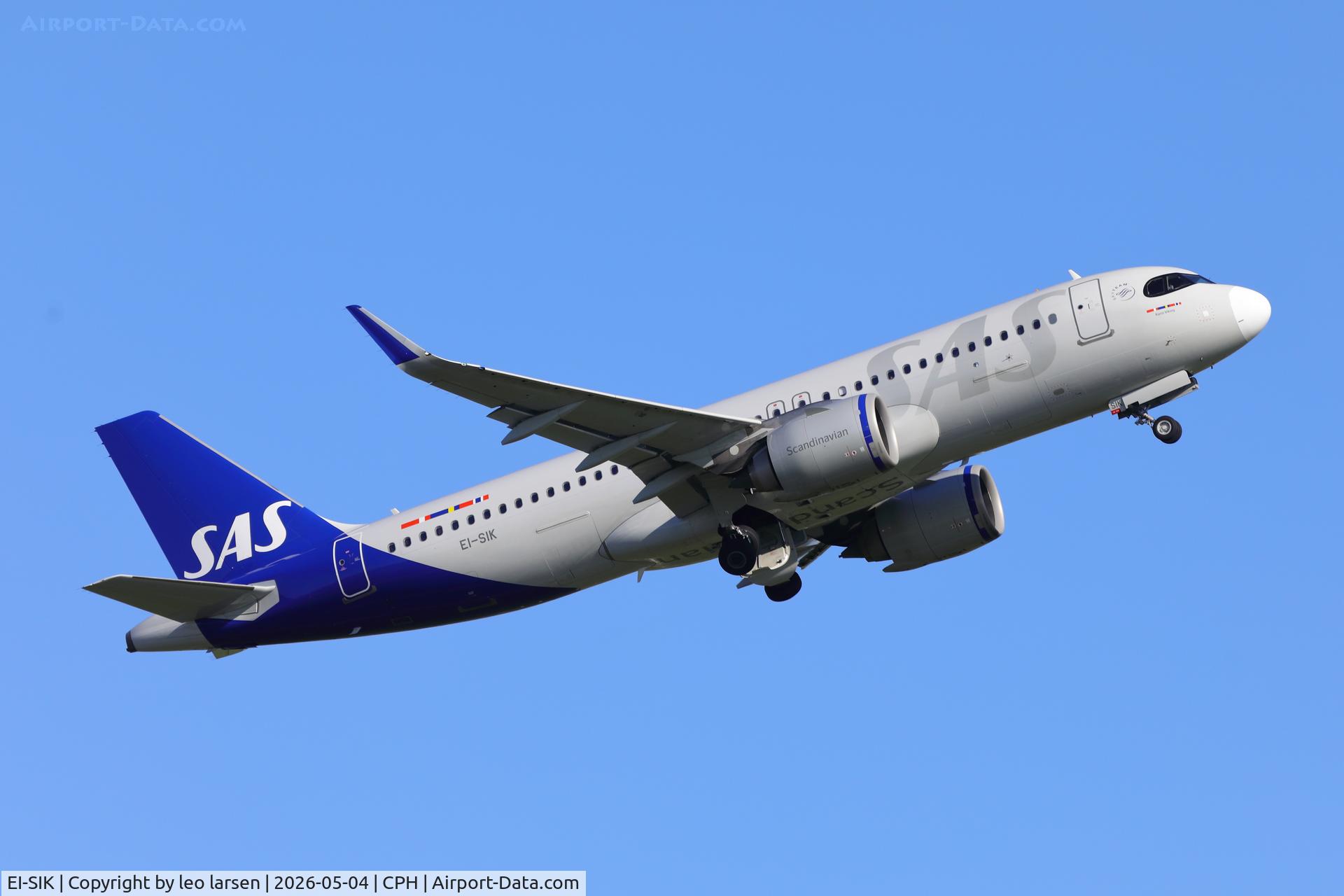EI-SIK, 2022 Airbus A320-251N C/N 10716, Copenhagen 4.5.2026