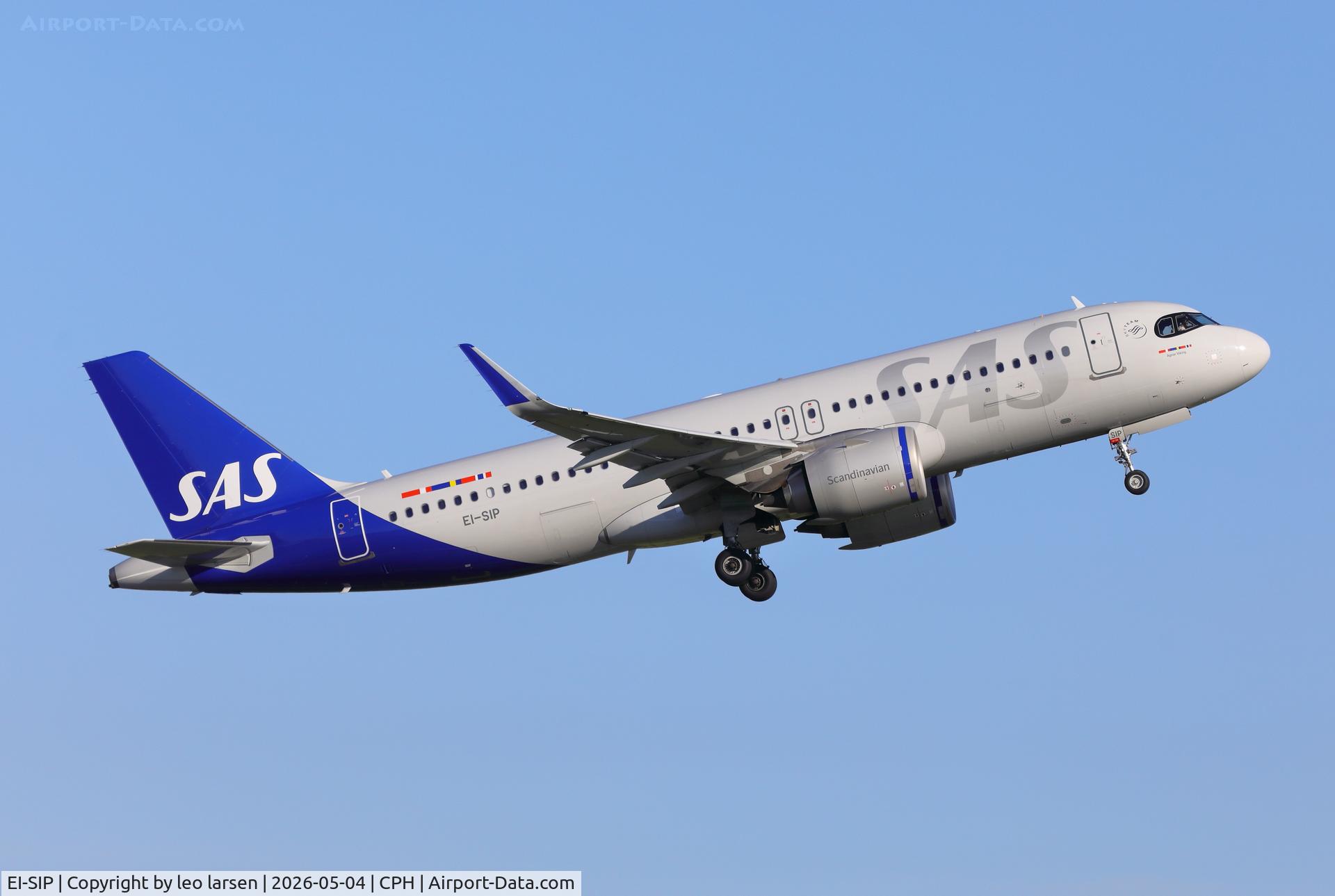 EI-SIP, 2022 Airbus A320-251N, c/n 10923, Copenhagen 4.5.2026