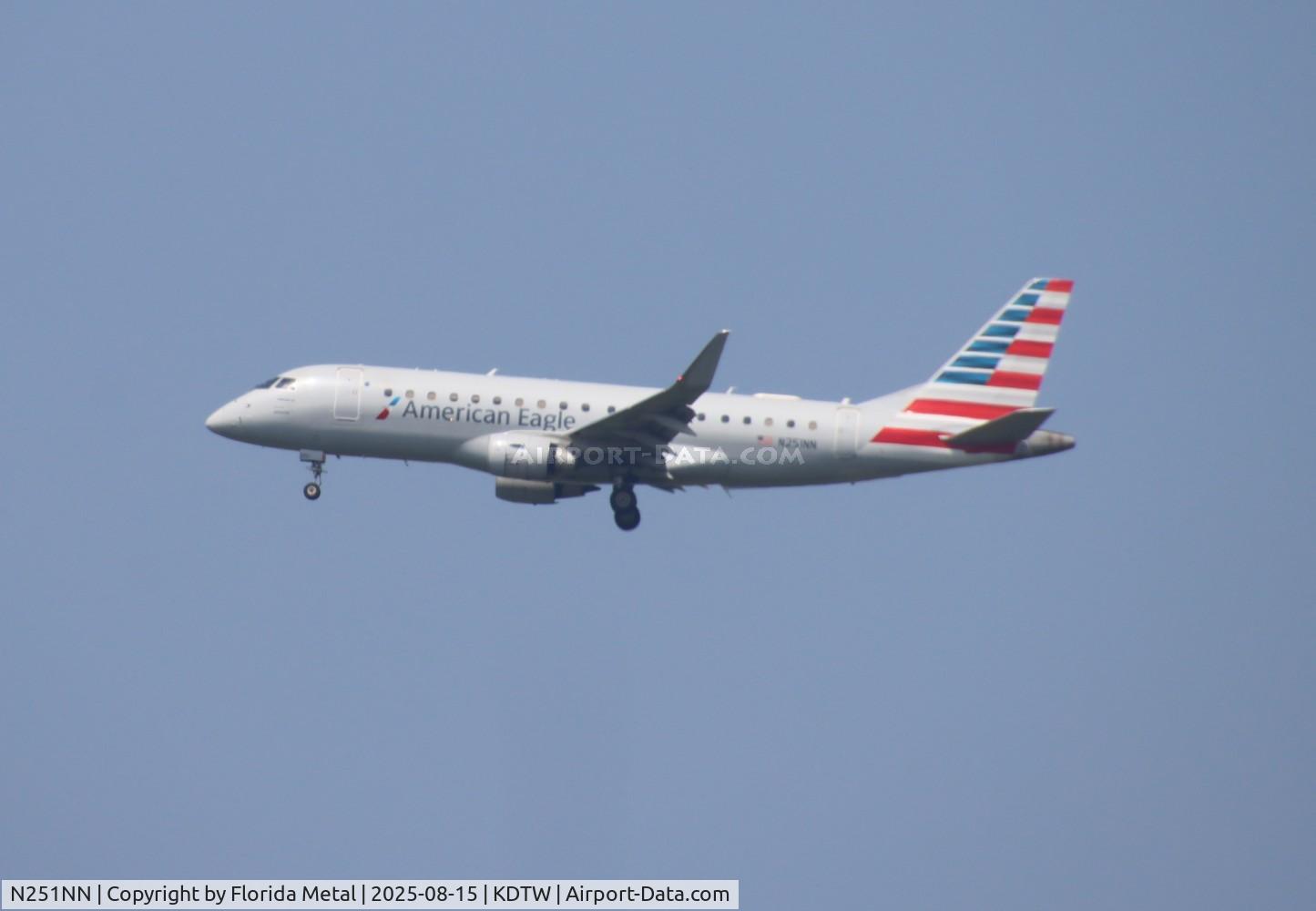 N251NN, 2017 Embraer 175LR (ERJ-170-200LR), c/n 17000641, ENY/AE E175 zx ord-dtw