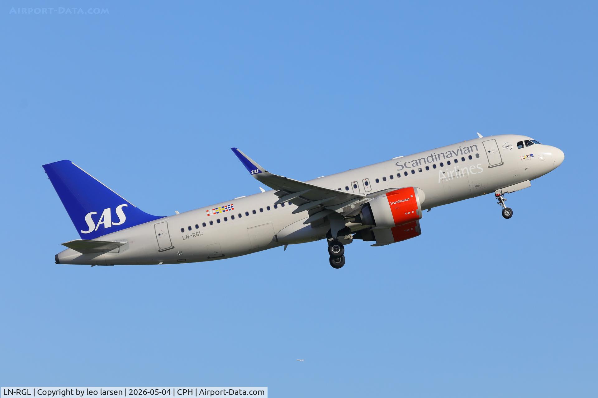 LN-RGL, 2016 Airbus A320-251NEO C/N 7290, Copenhagen 4.5.2026