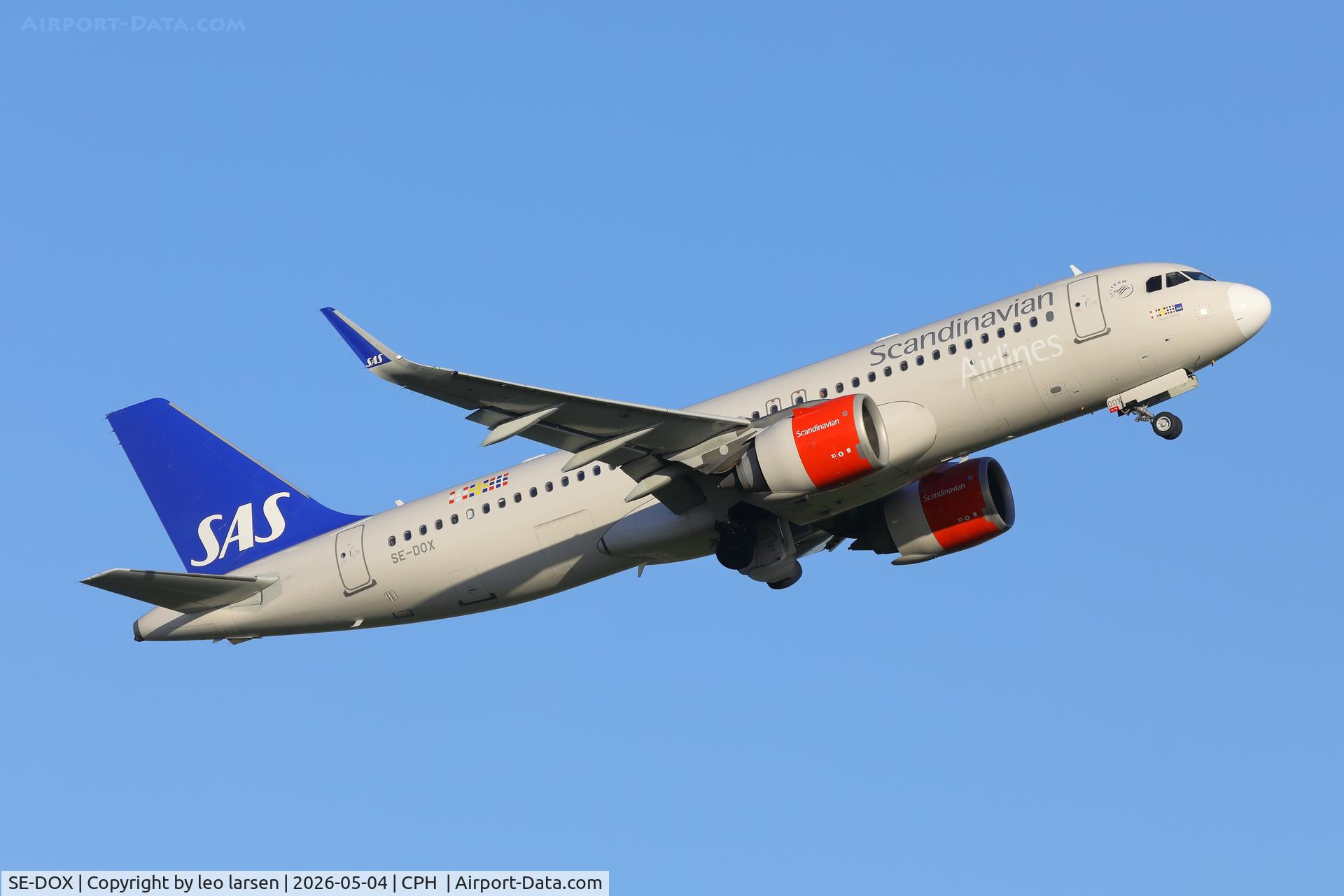 SE-DOX, 2017 Airbus A320-251N, c/n 7489, Copenhagen 4.5.2026