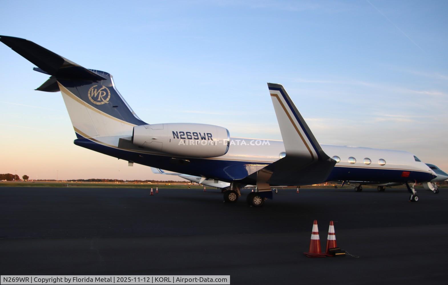 N269WR, 2006 Gulfstream Aerospace GV-SP (G550) C/N 5153, G550 zx