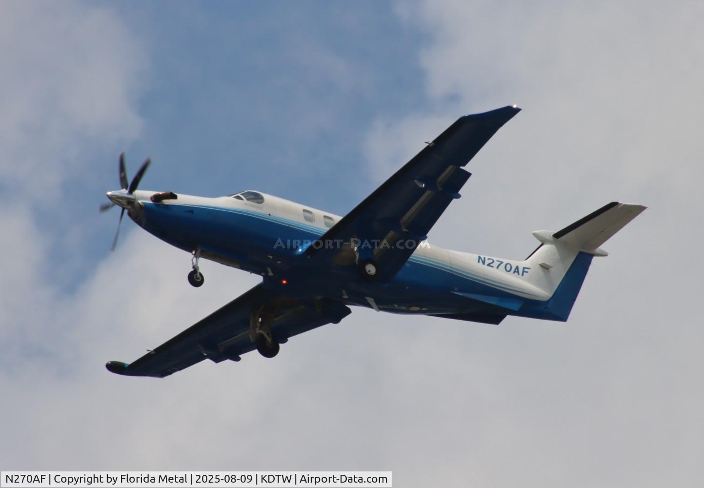 N270AF, 2023 Pilatus PC-12-47/E C/N 2270, PC-12 zx yyb-dtw