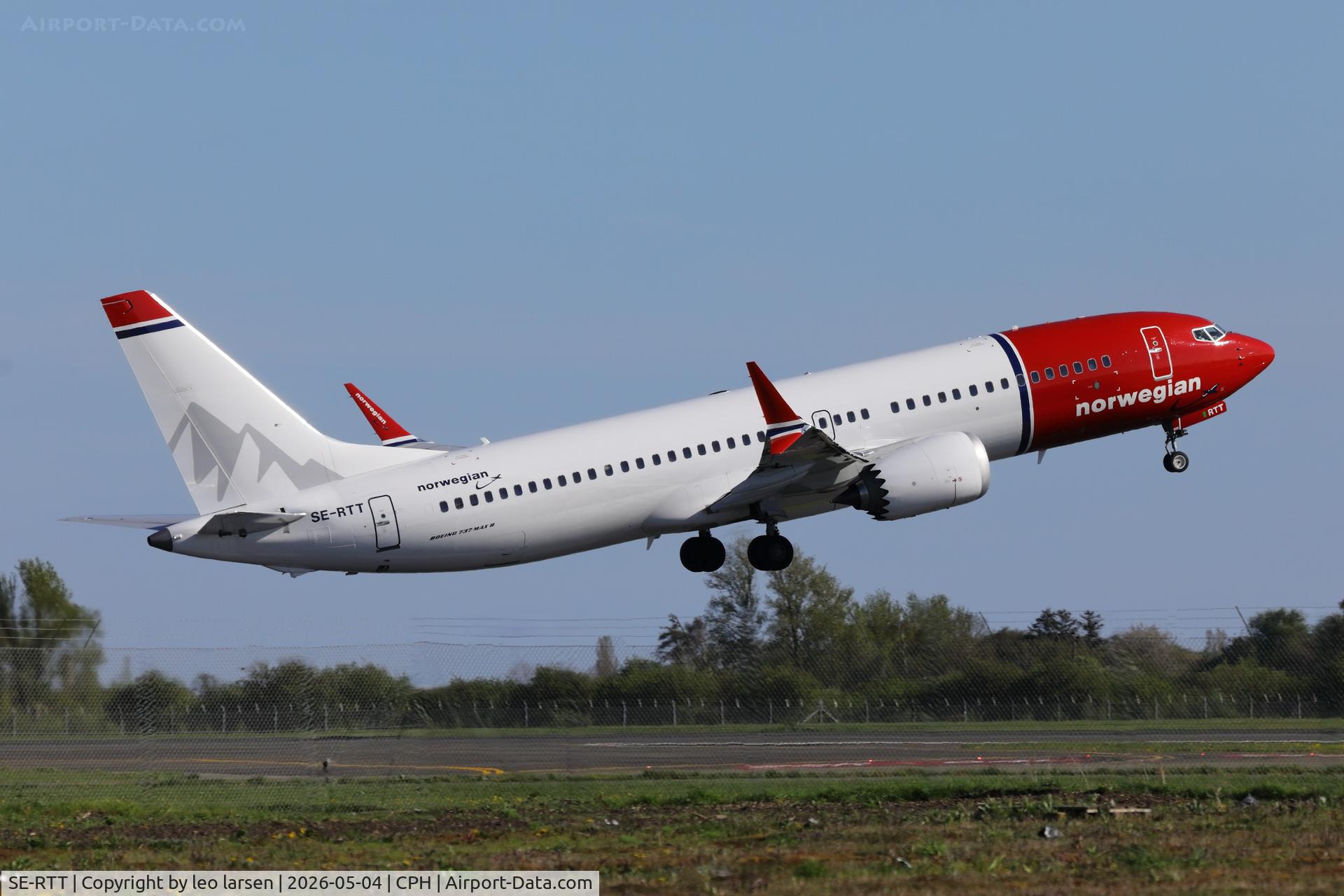SE-RTT, 2025 Boeing B-737-8 Max C/N 43569, Copenhagen 4.5.2026