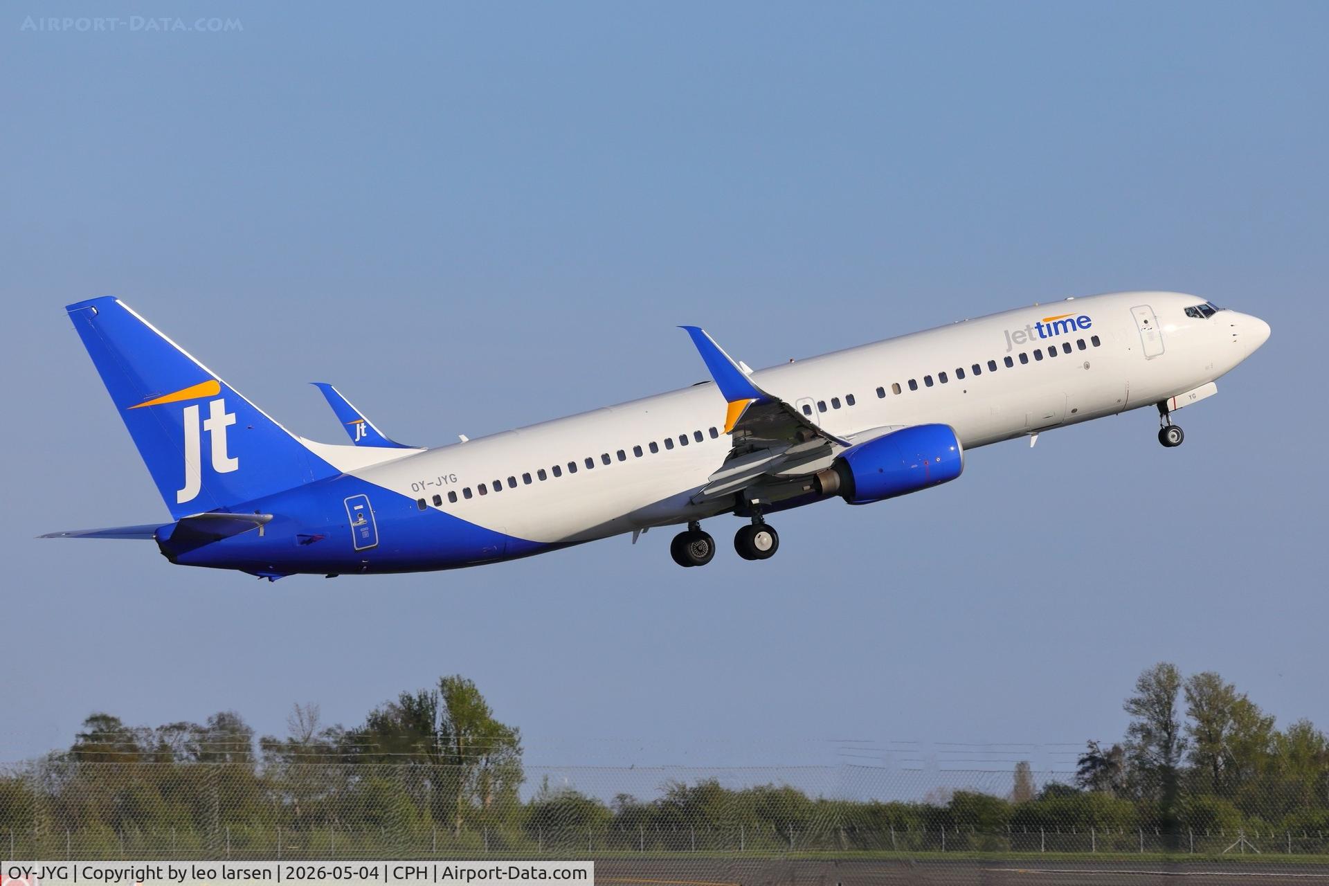 OY-JYG, 2009 Boeing B-737-8JP C/N 39163, Copenhagen 4.5.2026