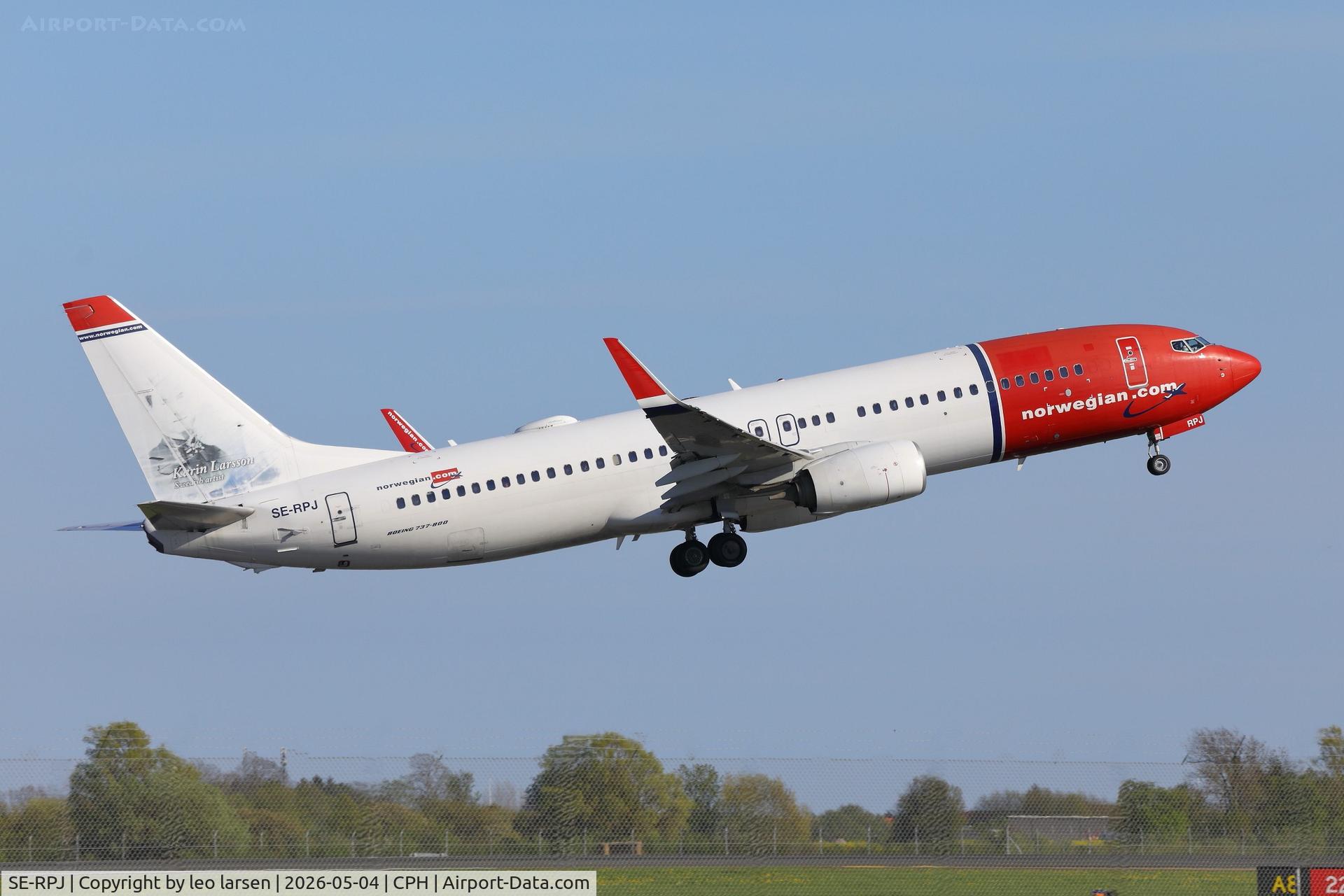 SE-RPJ, 2016 Boeing 737-8JP C/N 41153, Copenhagen 4.5.2026