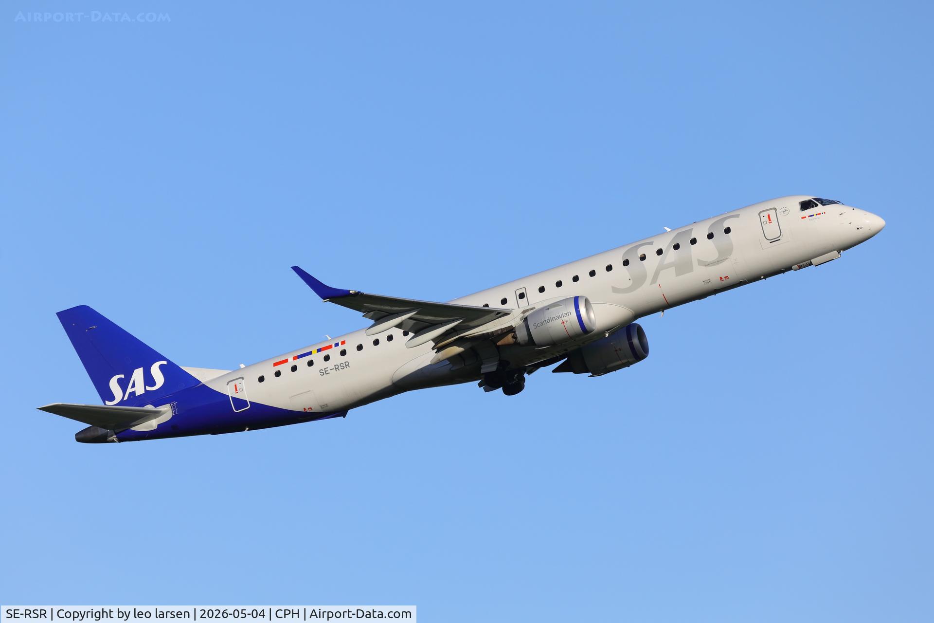 SE-RSR, 2011 Embraer 195LR (ERJ-190-200LR) C/N 19000425, Copenhagen 4.5.2026