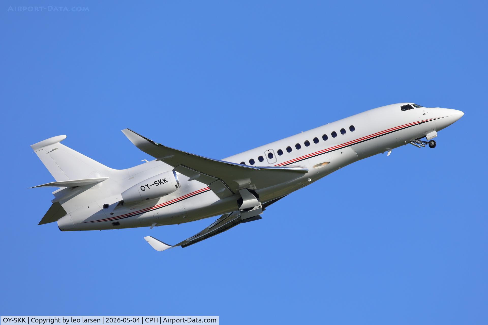 OY-SKK, 2017 Dassault Falcon 8X C/N 417, Copenhagen 4.5.2026