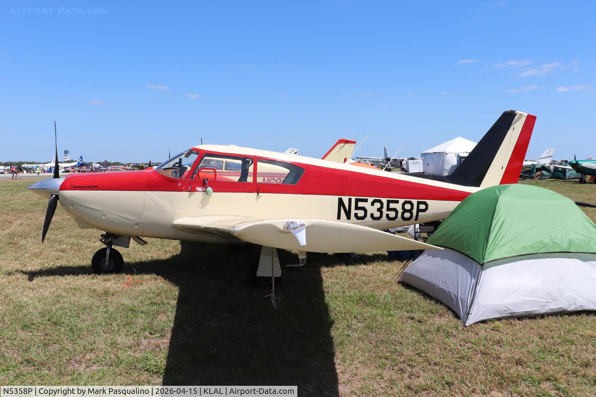 N5358P, 1958 Piper PA-24, c/n 24-306, Piper PA-24