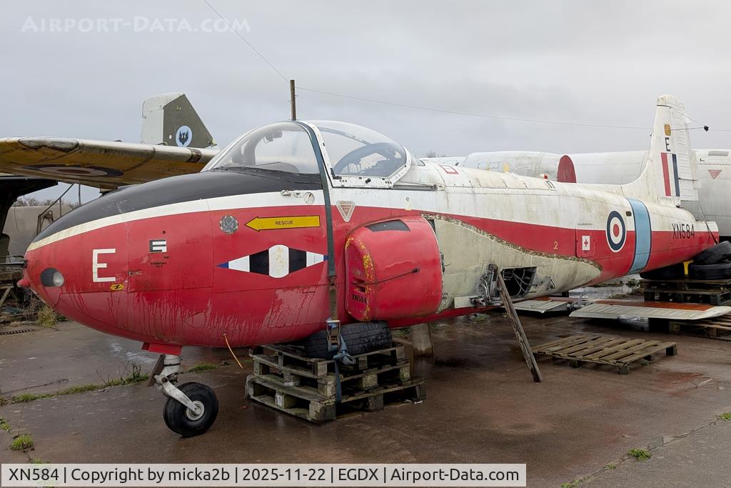 XN584, 1961 Hunting P-84 Jet Provost T.3A C/N PAC/W/11826, Preserved