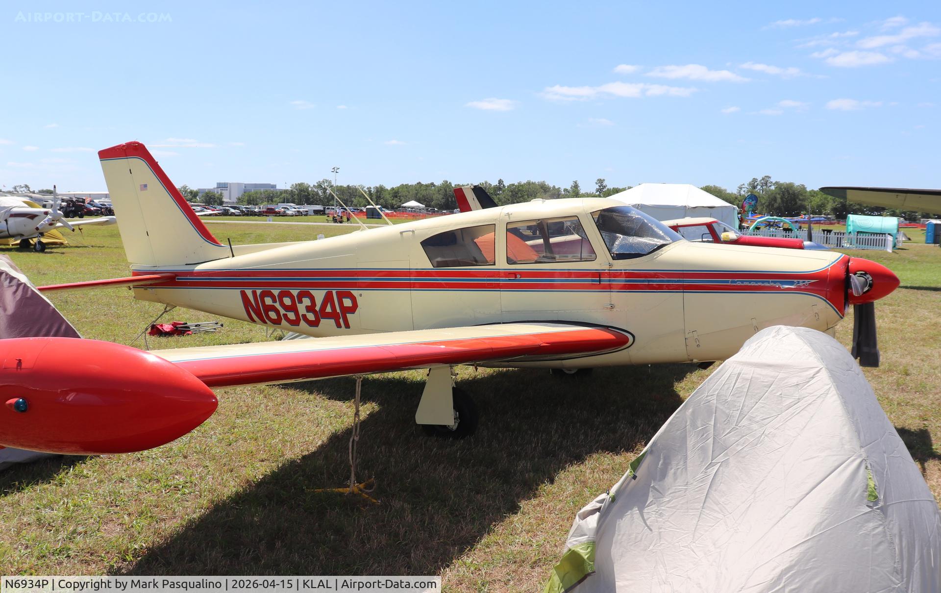 N6934P, 1960 Piper PA-24-250 Comanche, c/n 24-2068, Piper PA-24-250