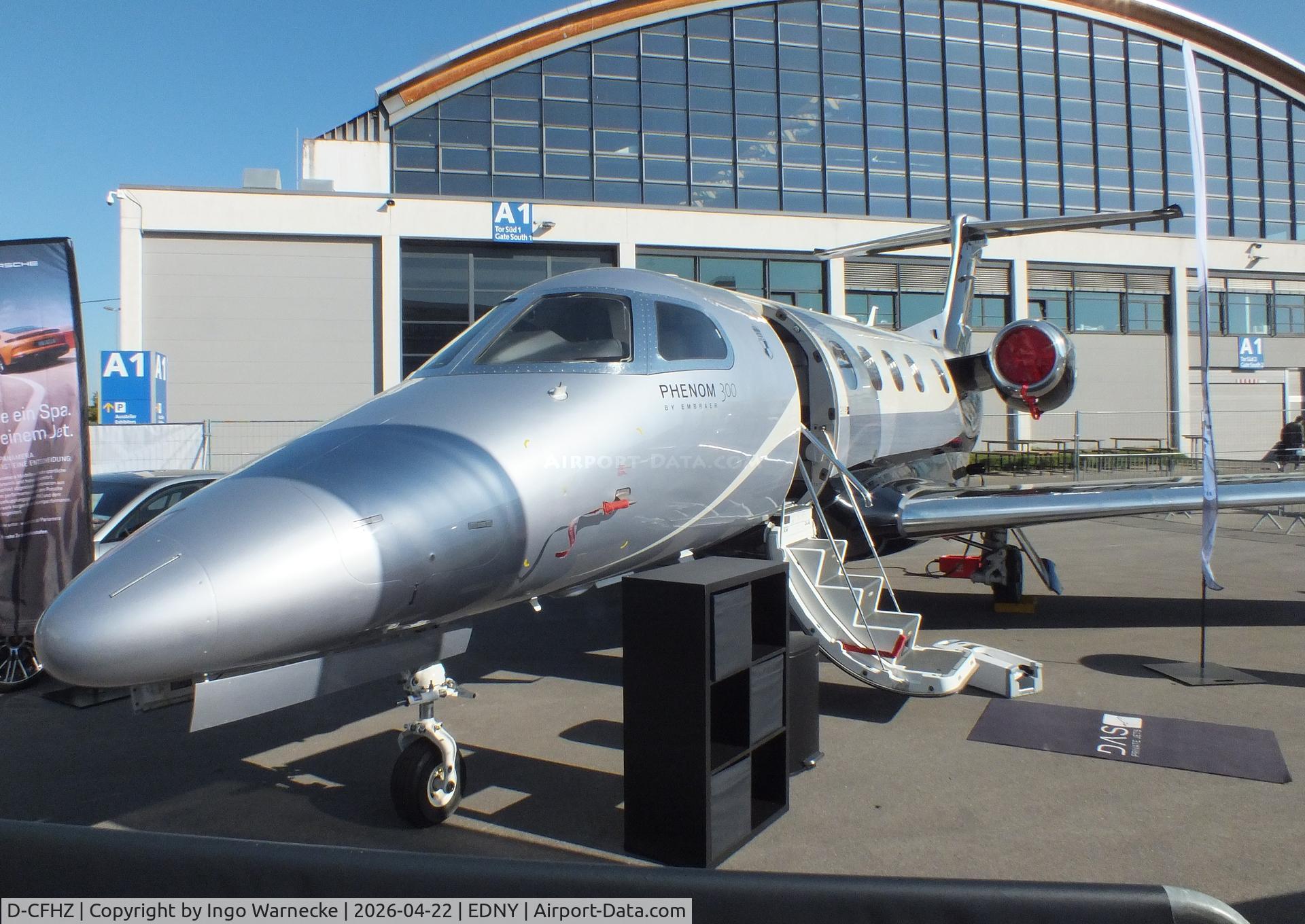 D-CFHZ, 2017 Embraer EMB-505 Phenom 300 C/N 50500415, EMBRAER EMB-505 Phenom 300 at the AERO 2026, Friedrichshafen