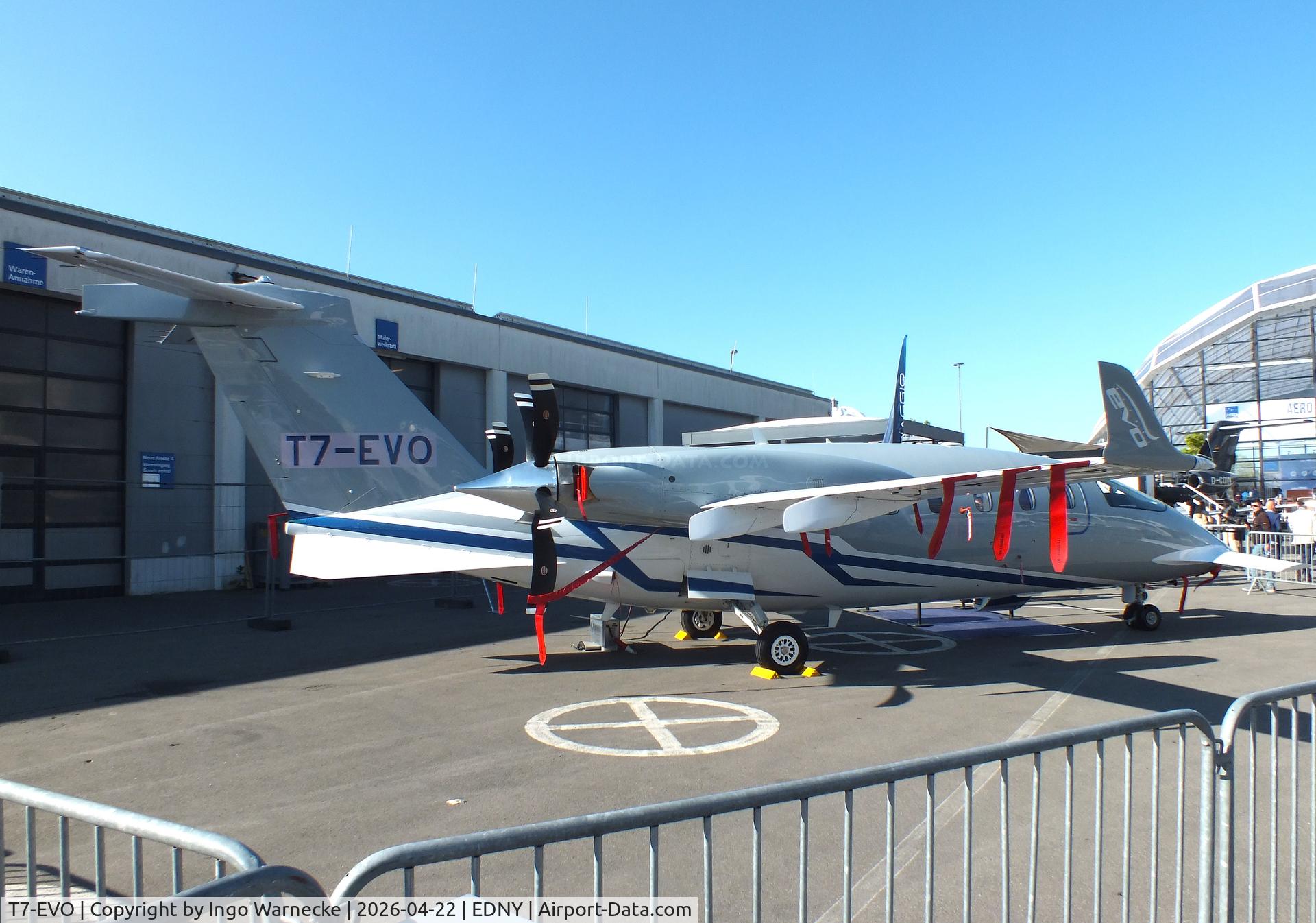 T7-EVO, 2019 Piaggio P-180 Avanti II EVO C/N 3019, Piaggio P-180 Avanti II EVO at the AERO 2026, Friedrichshafen