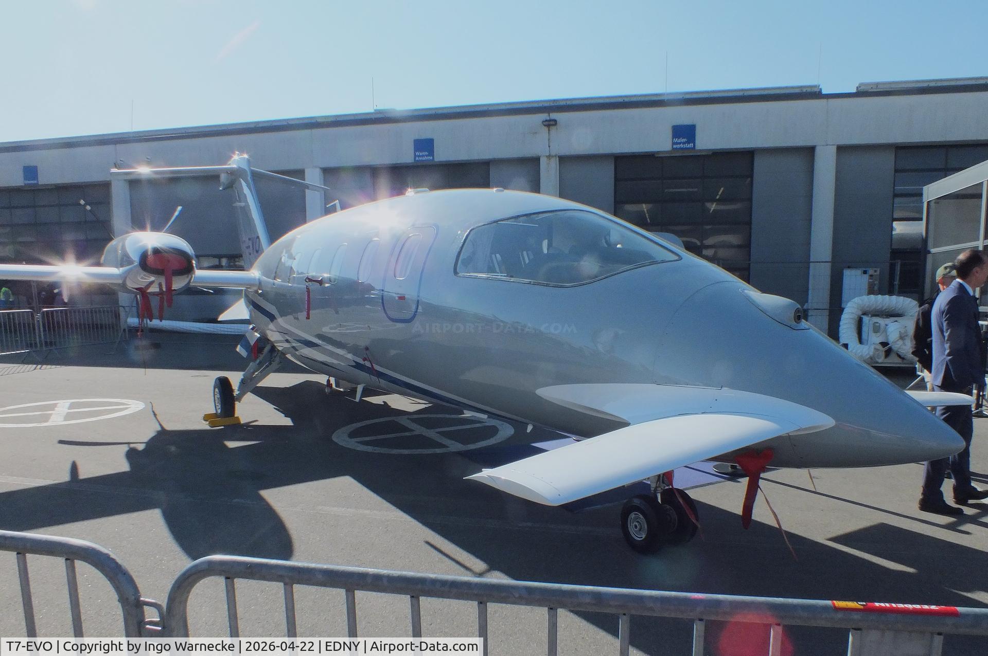T7-EVO, 2019 Piaggio P-180 Avanti II EVO C/N 3019, Piaggio P-180 Avanti II EVO at the AERO 2026, Friedrichshafen