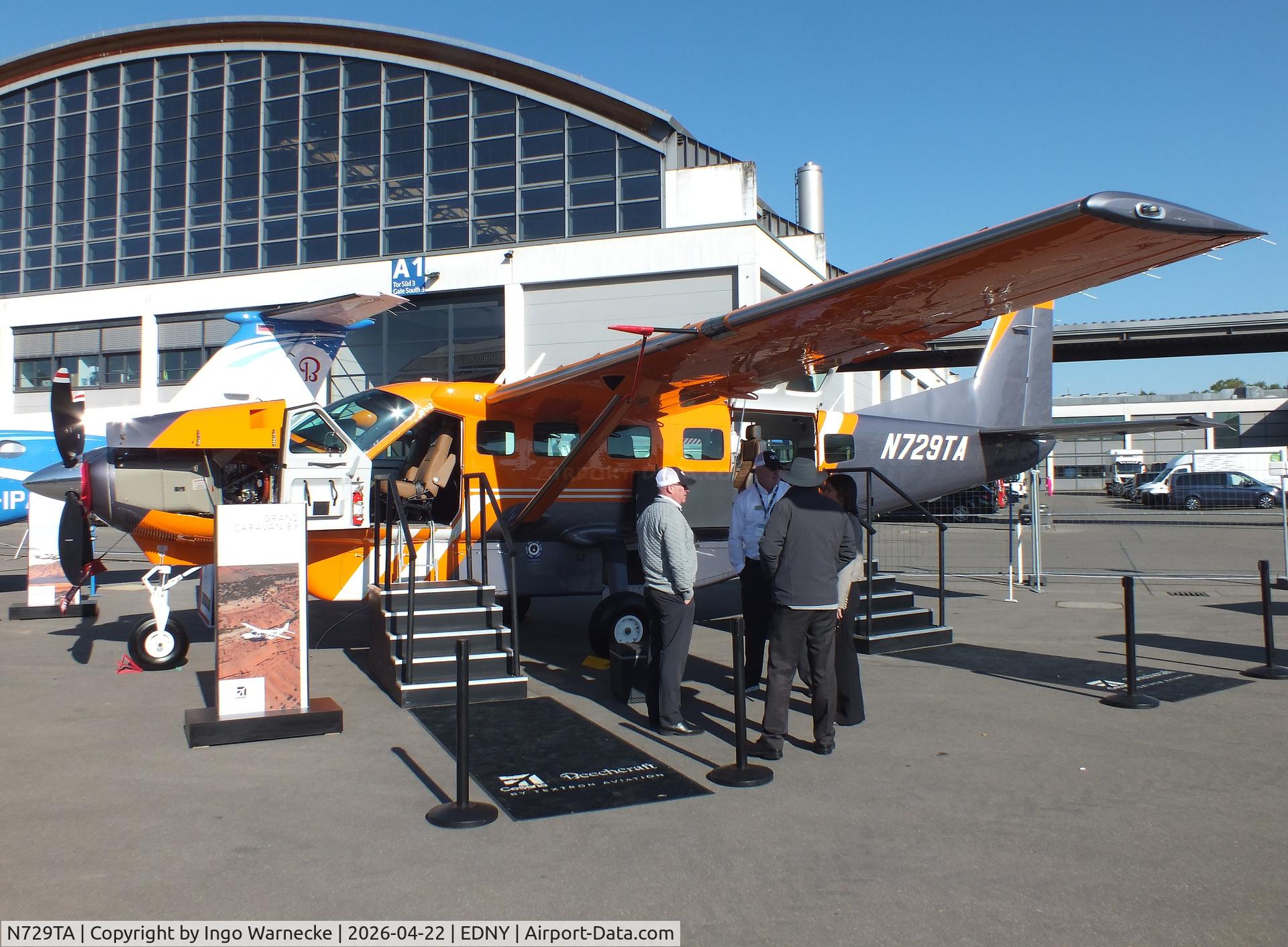 N729TA, 2026 Cessna 208B Grand Caravan EX C/N 208B5939, Cessna 208B Grand Caravan EX at the AERO 2026, Friedrichshafen
